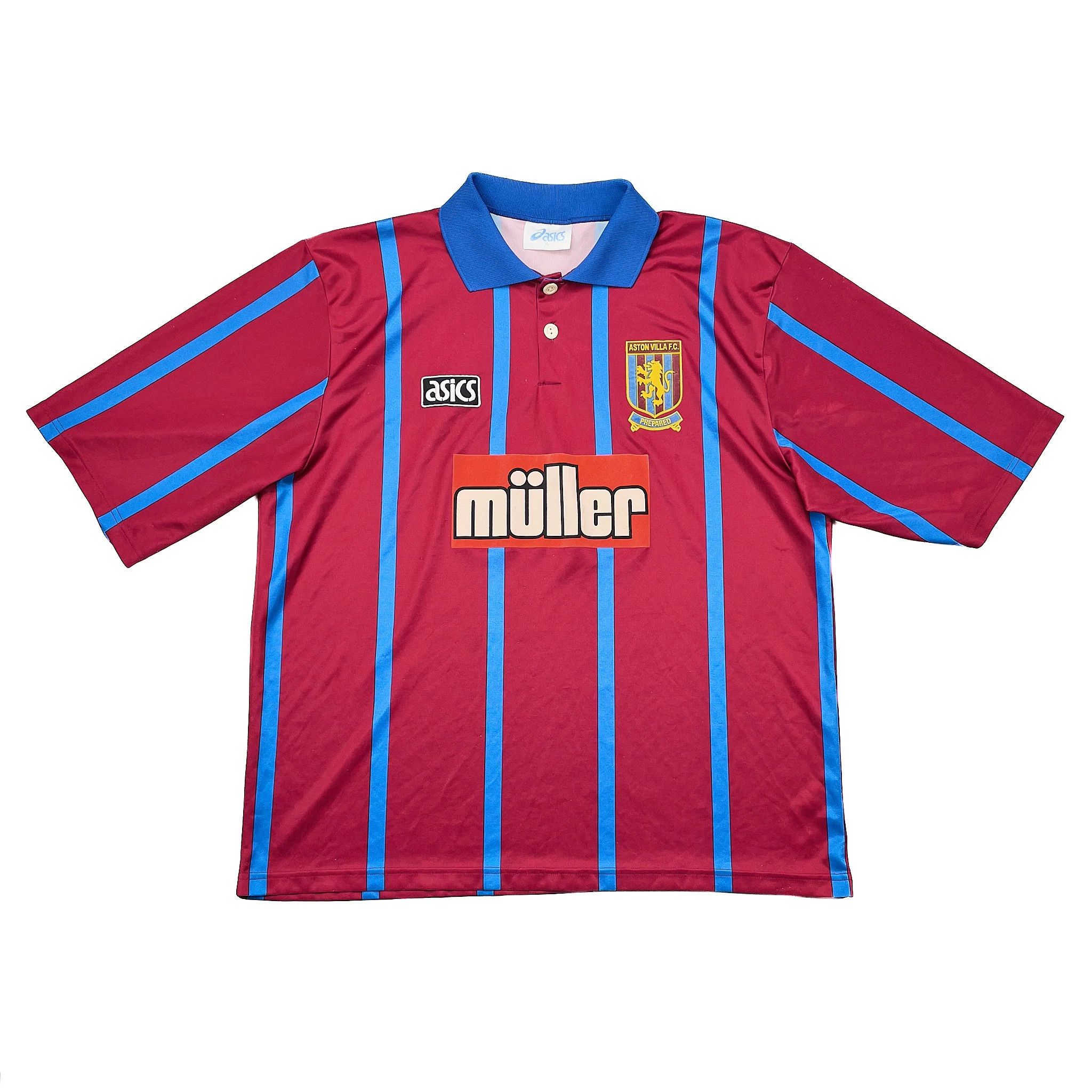 Other 1993/95 Aston Villa Home Jersey Size US L / EU 52-54 / 3 - 1 Thumbnail