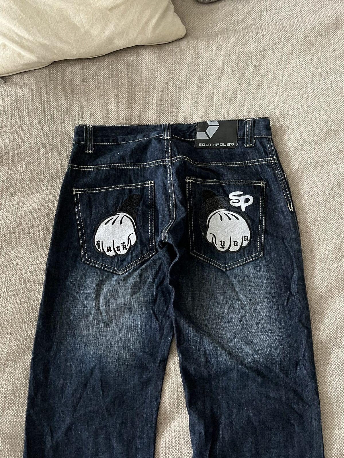 Southpole × Vintage Vintage 💥 Southpole Jeans Pants Denim jnco style Size US 30 / EU 46 - 4 Thumbnail