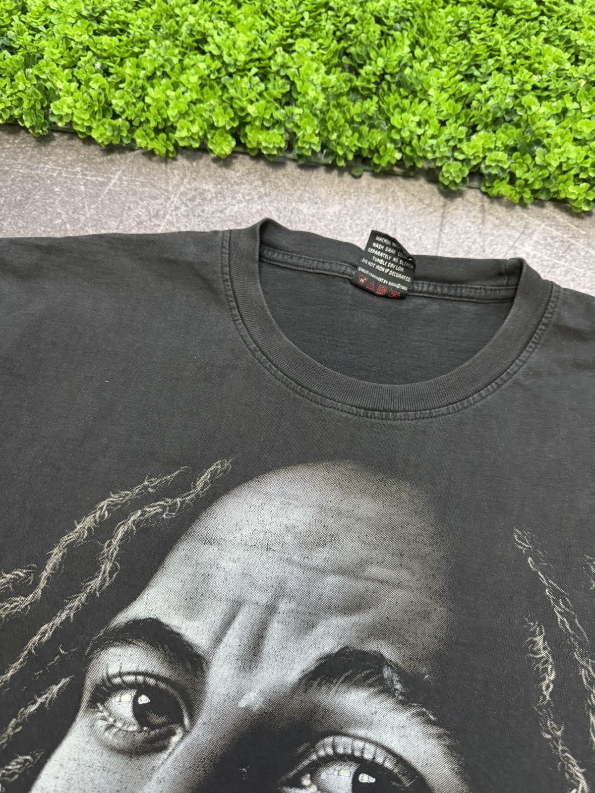 Vintage Vintage Bob Marley Joint T Shirt Faded Smoke Y2k Size US L / EU 52-54 / 3 - 12 Thumbnail