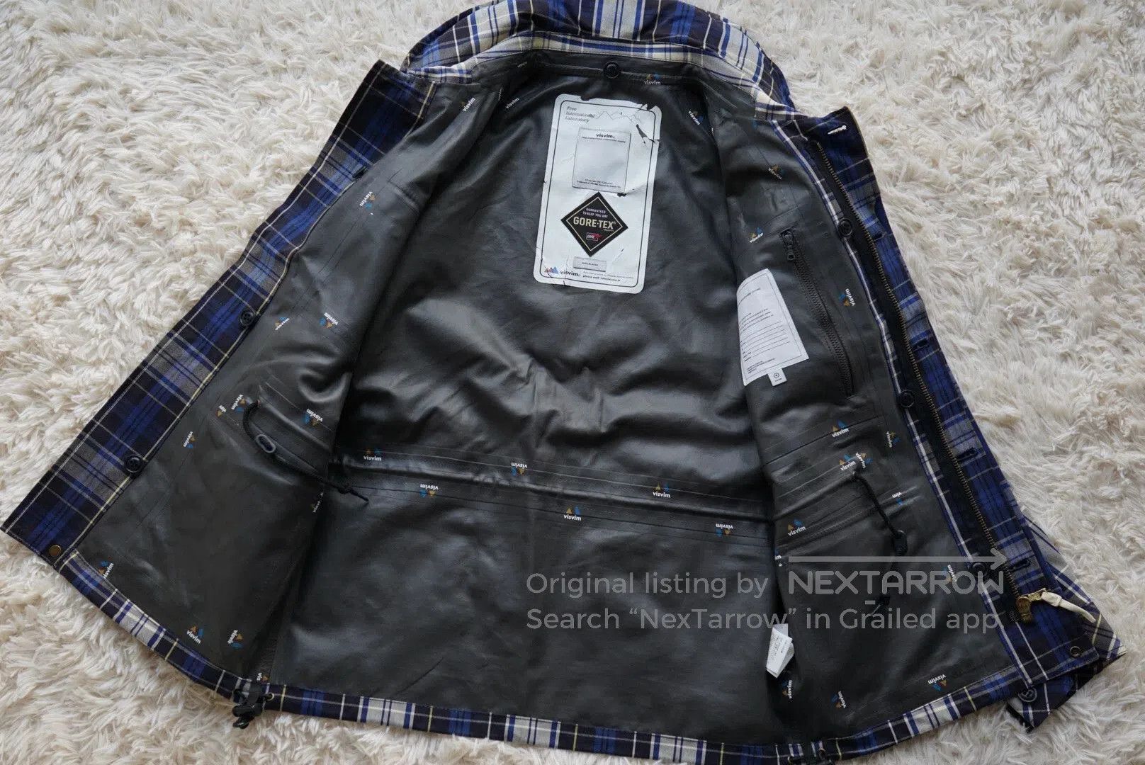 Visvim visvim pfd nomad goretex 2.5L plaid jacket. Size US S / EU 44-46 / 1 - 3 Thumbnail