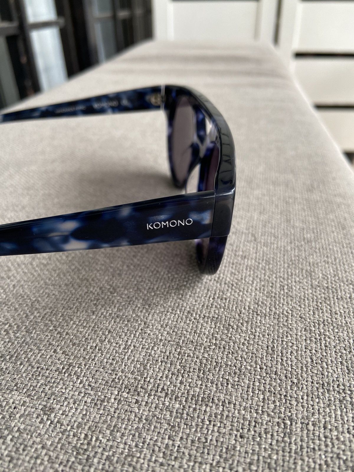 Komono KOMONO Sunglasses The dreyfuss blur indigo Size ONE SIZE - 8 Thumbnail