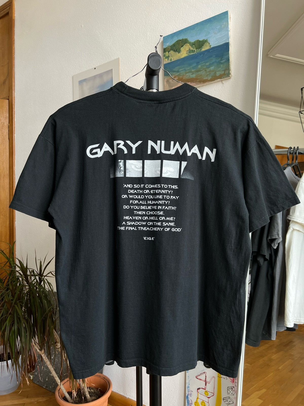 Band Tees Vintage Gary numan tee Size US XL / EU 56 / 4 - 2 Thumbnail