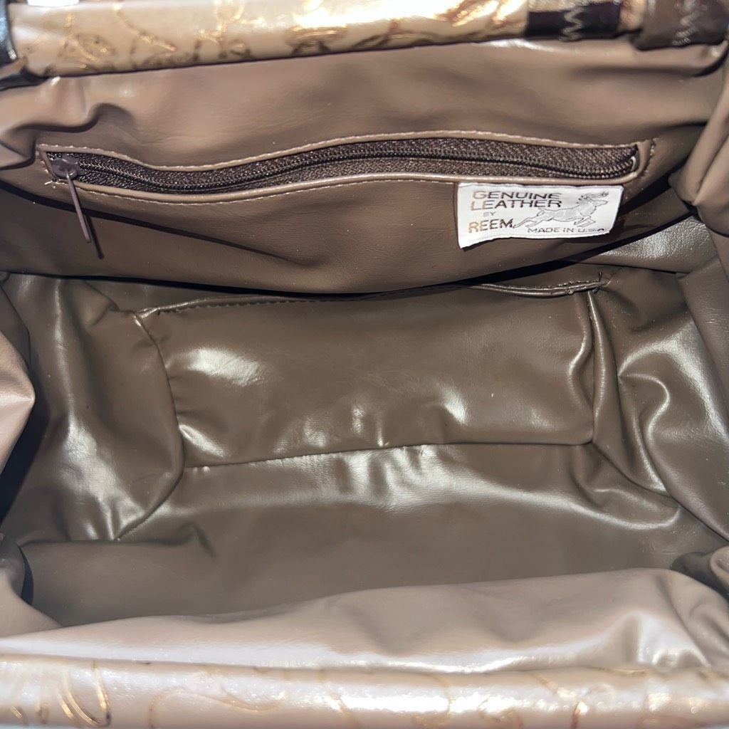Other REEM Vintage 80s Metallic Hard Top Frame Bag Size ONE SIZE - 12 Thumbnail