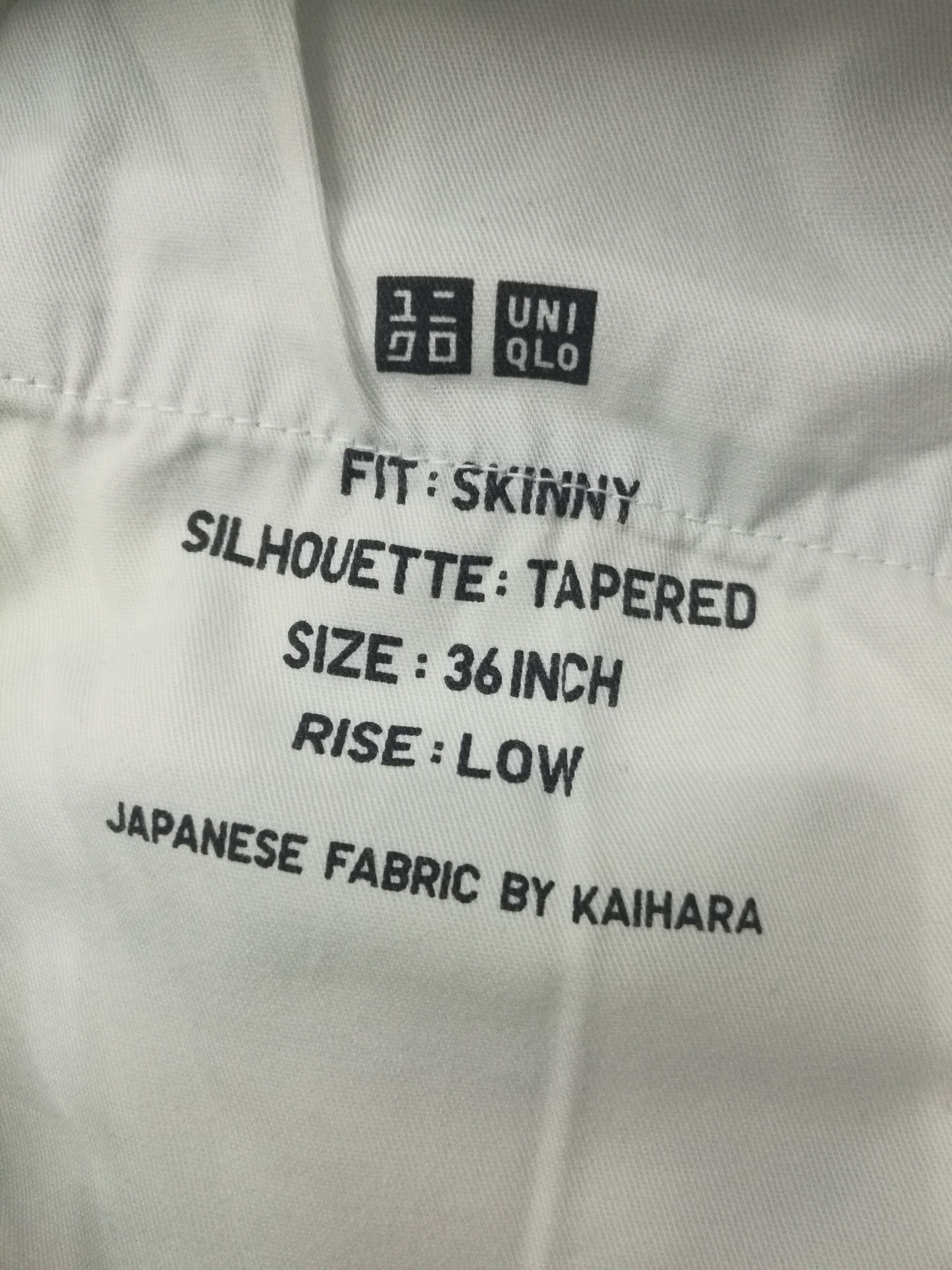 Japanese Brand Japanese Uniqlo Kaihara Denim Tapered Skinny Jeans Size US 36 / EU 52 - 11 Thumbnail