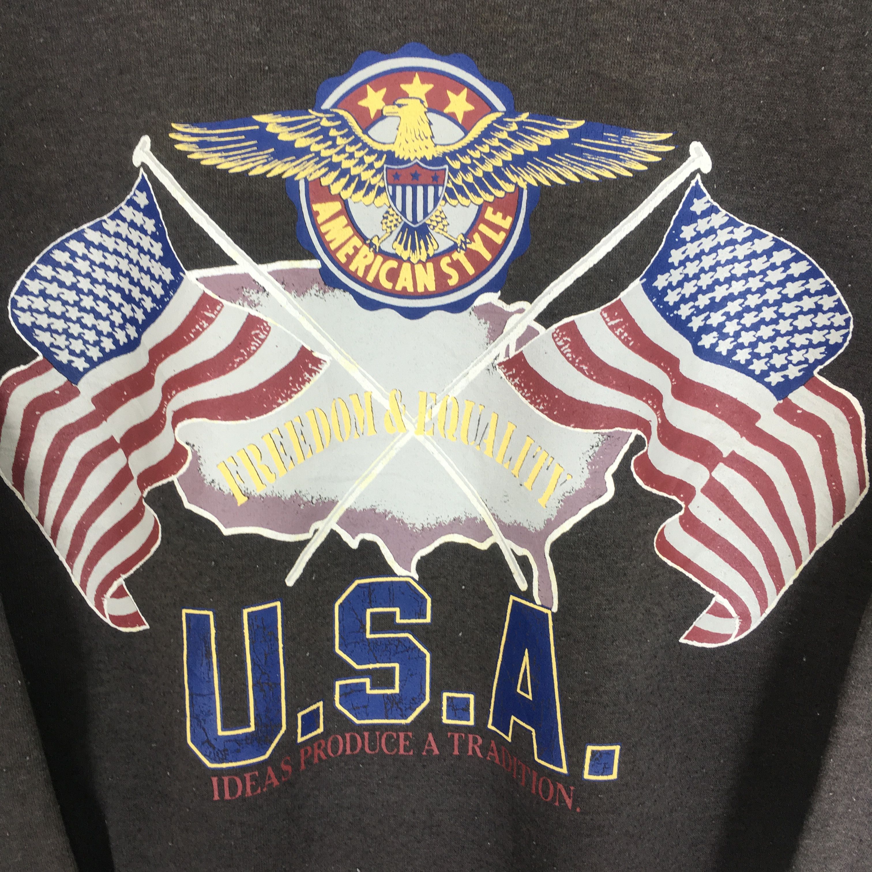 Trench USA Vintage 90's Yoo-neek Faded Black - 15 Size US L / EU 52-54 / 3 - 4 Thumbnail