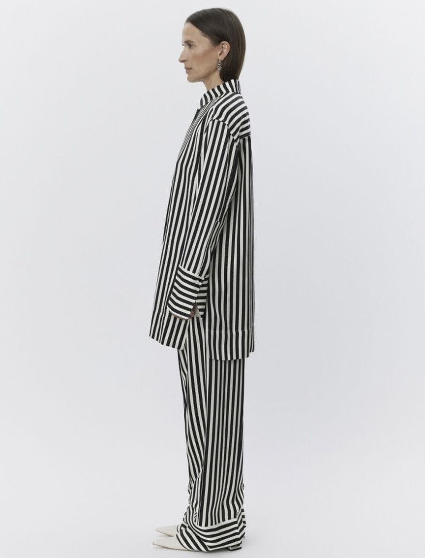 Other DAY Birger et Mikkelsen lea fluid stripe shirt black/white Size M / US 6-8 / IT 42-44 - 3 Thumbnail