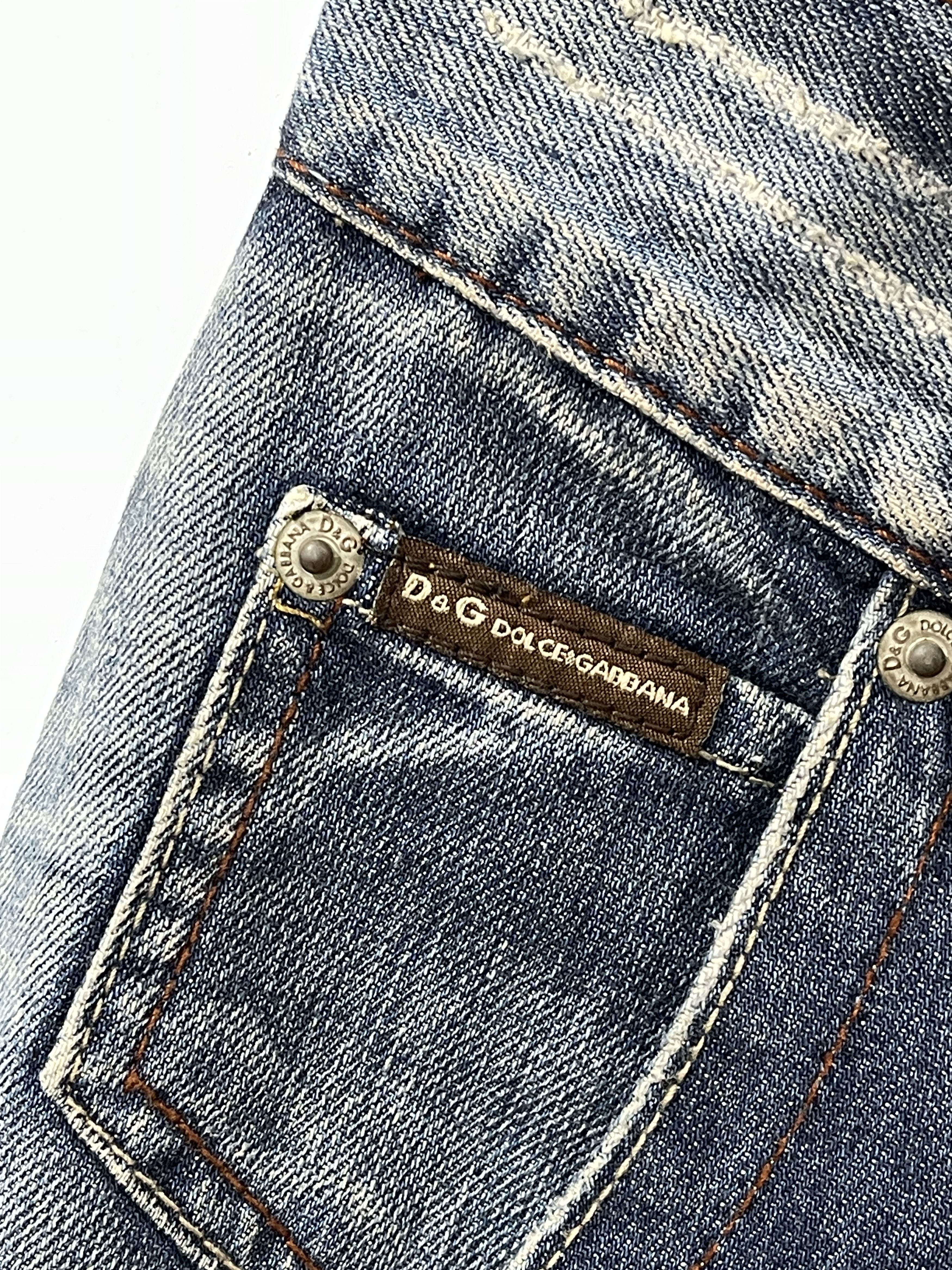 Dolce & Gabbana Dolce & Gabbana Distressed Clawmark Baggy Pants Size US 32 / EU 48 - 6 Thumbnail