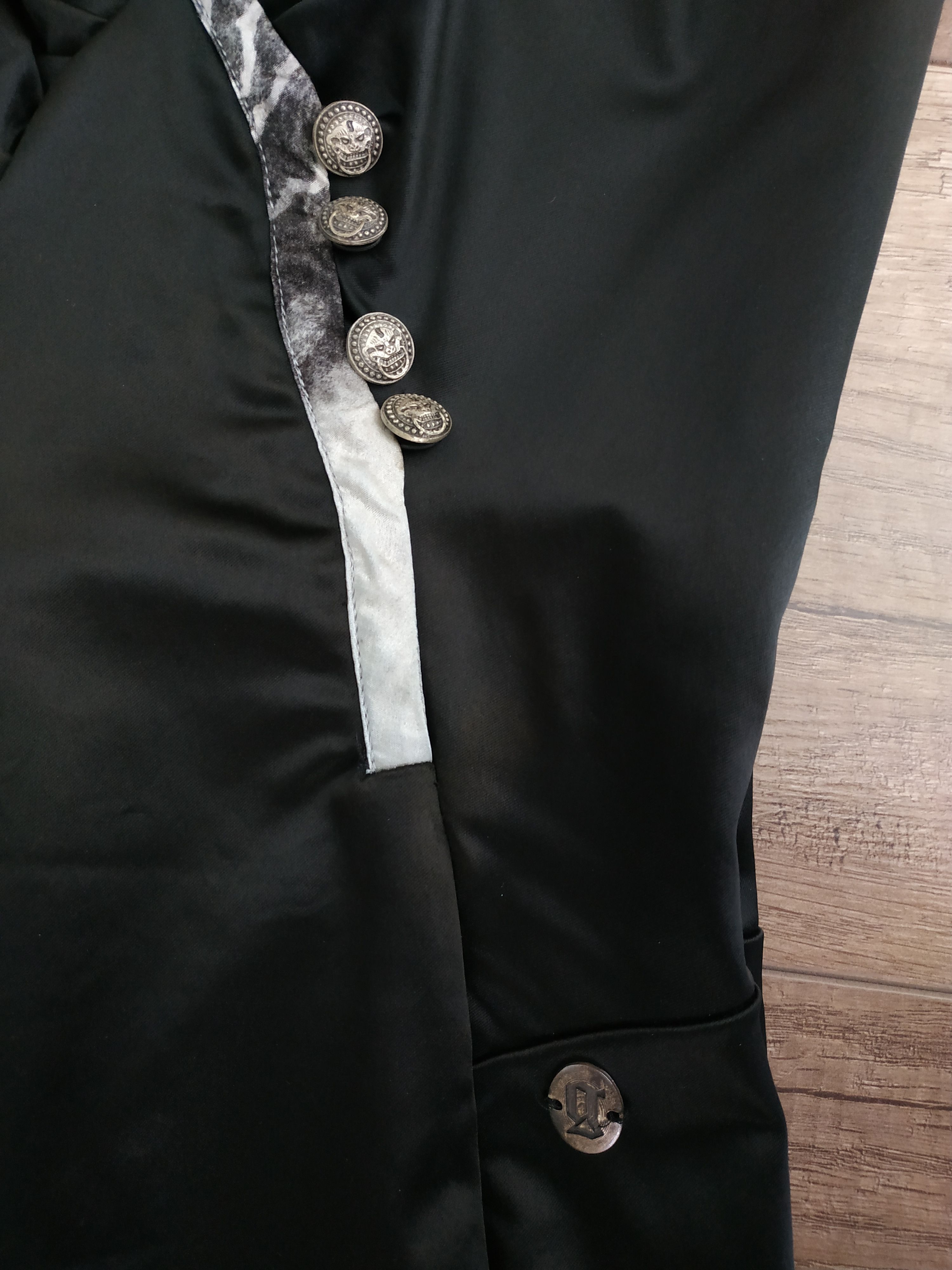 John Galliano John Galliano Women's Slim Fit Black Midi Dress, s. 38 (M) Size XS / US 0-2 / IT 36-38 - 6 Thumbnail