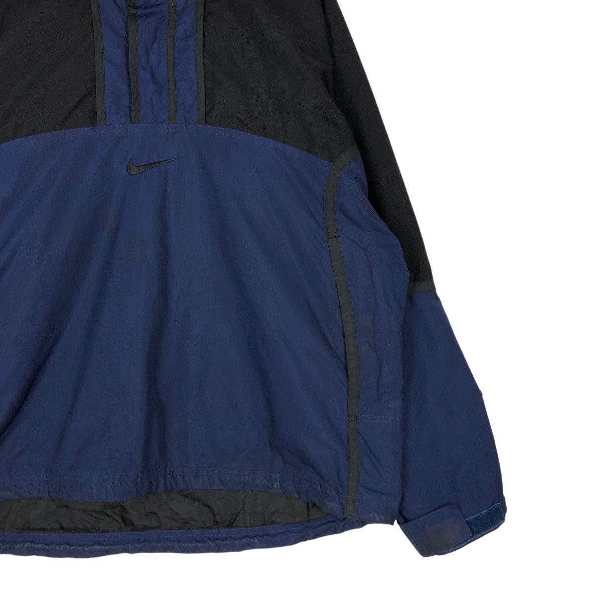 Nike 📌VINTAGE NIKE ANORAK PULL OVER JACKET BIG LOGO SWOOSH Size US L / EU 52-54 / 3 - 8 Thumbnail