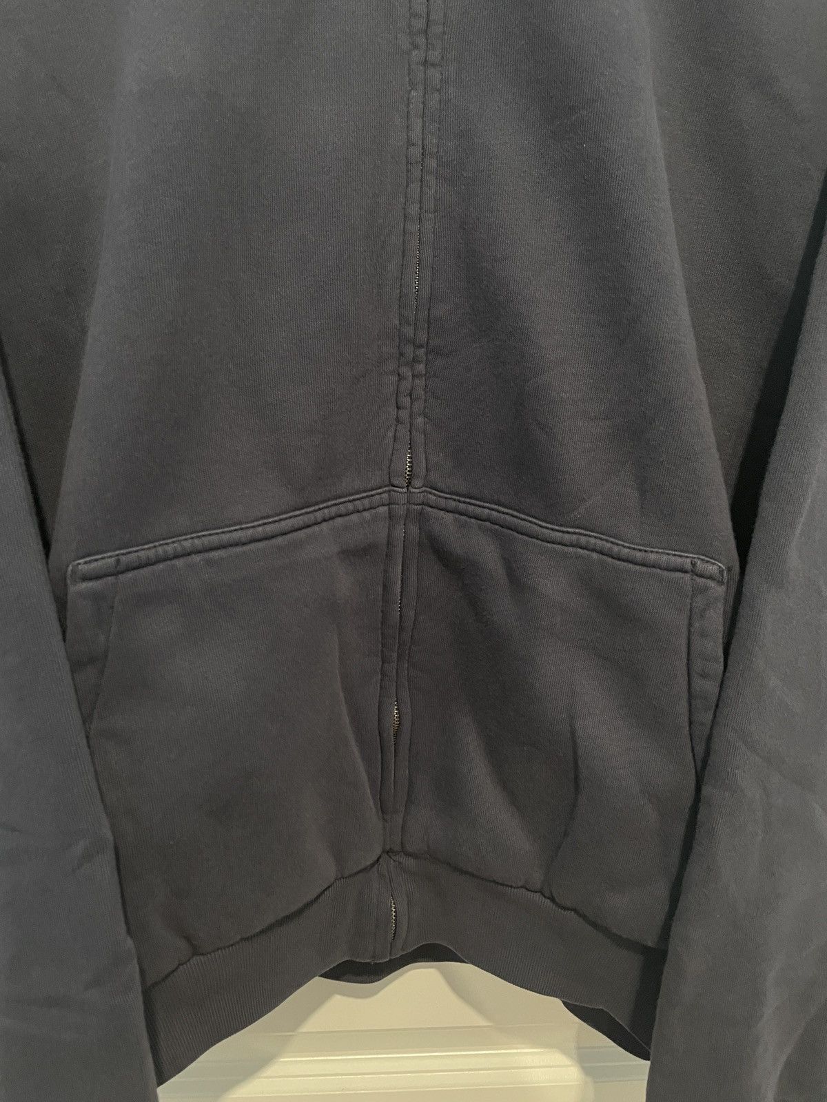 Gap × Kanye West × Yeezy Navy Yeezy Gap Zip Up Hoodie Sweatshirt Medium (UNRELEASED) Size US M / EU 48-50 / 2 - 3 Thumbnail
