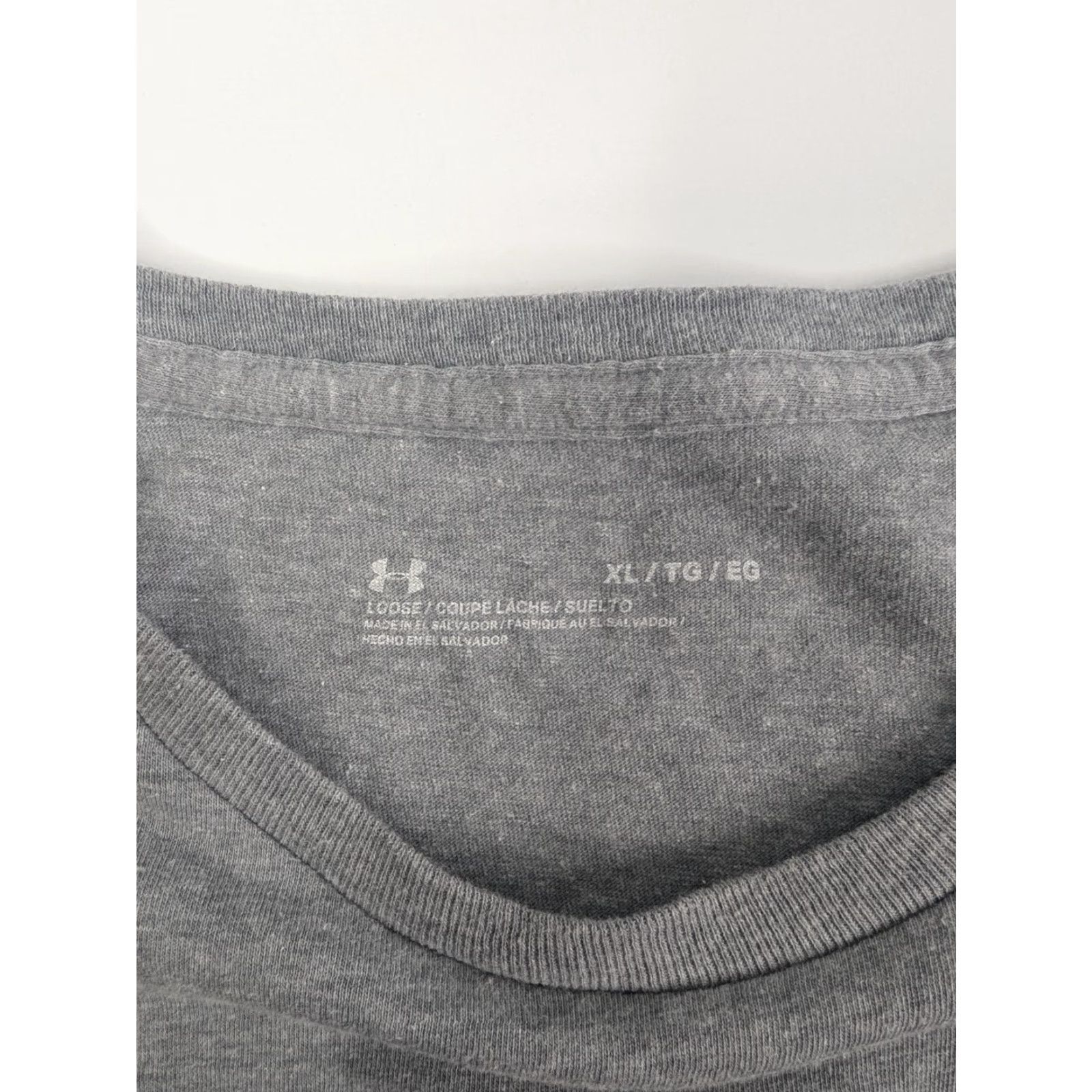 Under Armour Under Armour Grey T-Shirt Men XL Loose Armour Day 2021 Logo Casual Shirt Mens XL Gray Logo Casual Size US XL / EU 56 / 4 - 7 Thumbnail