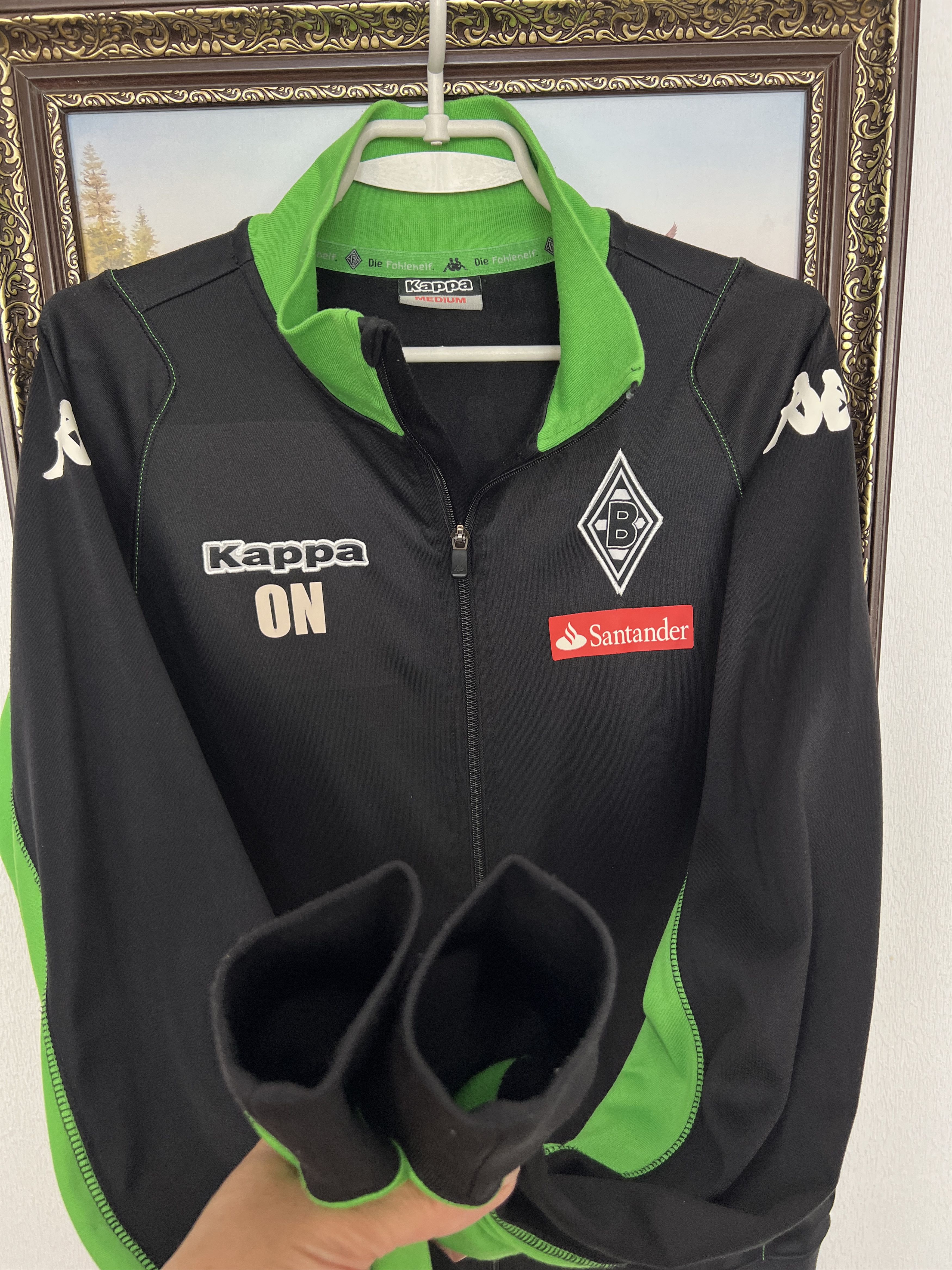 Kappa Borussia Monchengladbach Football Jacket Track Top Kappa Size US M / EU 48-50 / 2 - 6 Thumbnail