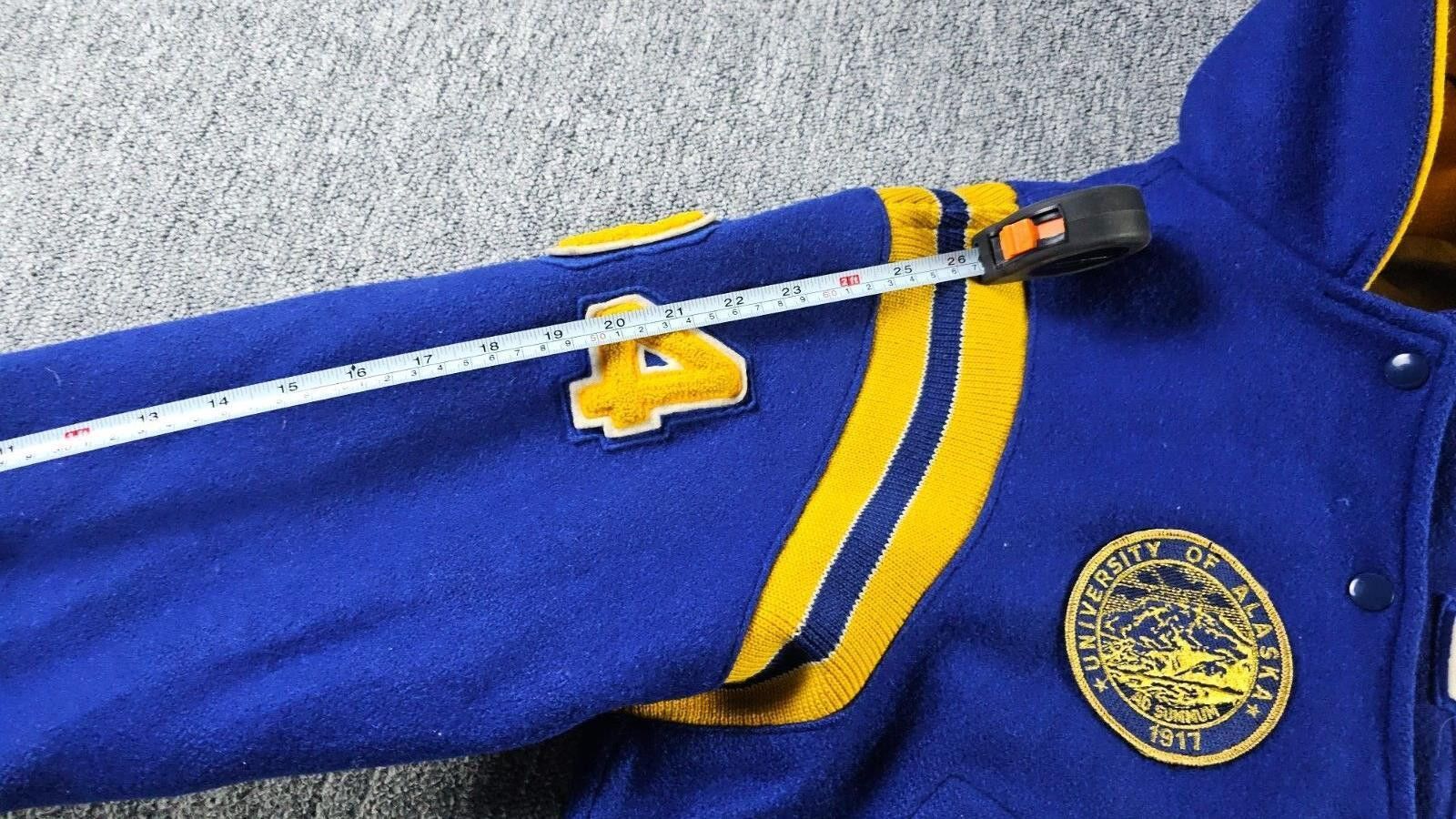 Other 1950s Lasley Knitting Co. Alaska Varsity Jacket Zip Hood L Size L / US 10 / IT 46 - 17 Thumbnail