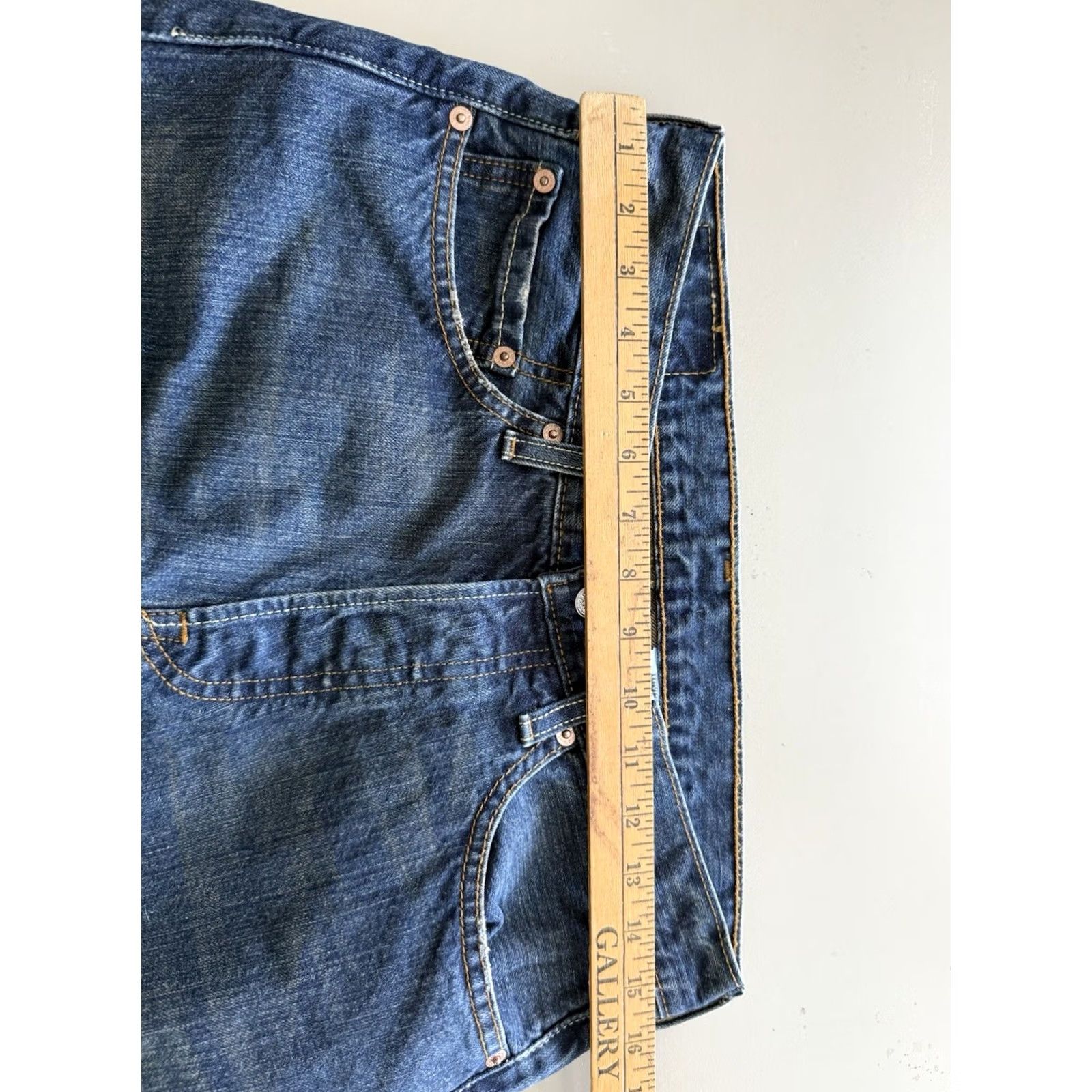 Levi's Levi's 501 Jeans - Dark Wash - 31x32 - Regular Fit - Denim - Button Closure - 5-Pocket - Blue - Men Size US 31 - 5 Thumbnail