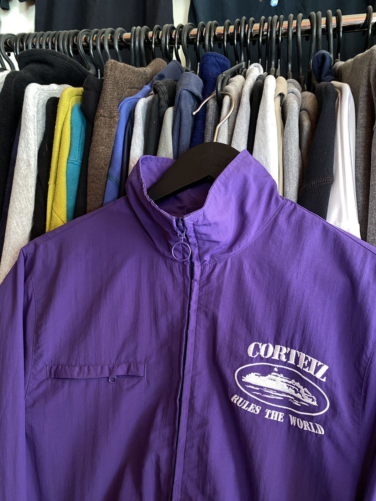 Corteiz VINTAGE CORTEIZ NYLON JACKET DRIP y2k Size US S / EU 44-46 / 1 - 2 Thumbnail