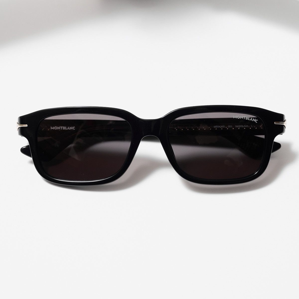 Montblanc MONTBLANC MB0436S 001 SUNGLASSES Size ONE SIZE - 6 Thumbnail