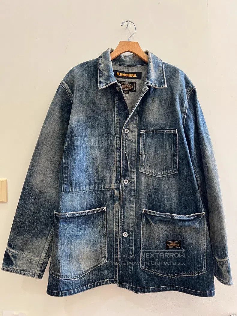Neighborhood Neighborhood Denim Jacket Size US L / EU 52-54 / 3 - 1 Thumbnail