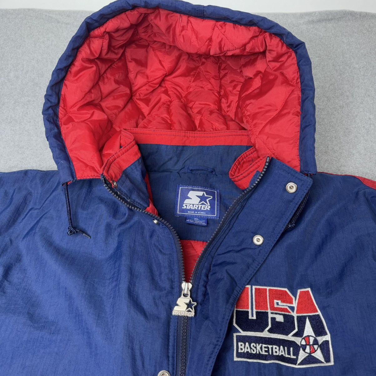 Starter Vtg Olympic USA Basketball 90s Starter Coat America XL Size US XL / EU 56 / 4 - 12 Thumbnail