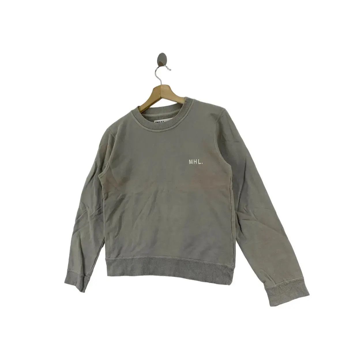 Margaret Howell Vintage MARGARET HOWELL MHL Plain Natural Dye Sweatshirt Size S / US 4 / IT 40 - 5 Thumbnail