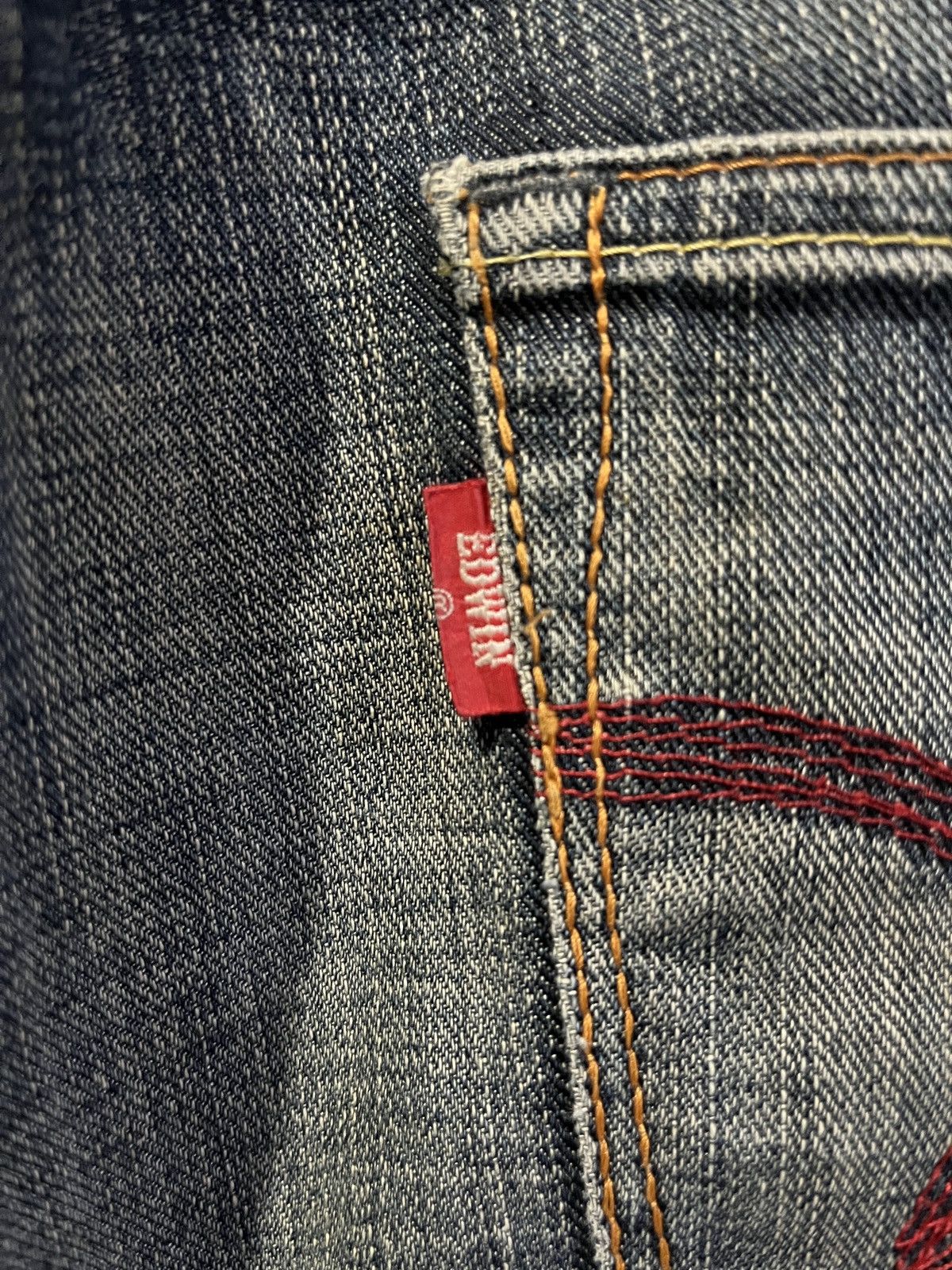 Edwin Vintage Japan Edwin Distressed jeans Size US 34 / EU 50 - 8 Thumbnail