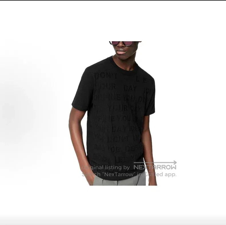 Louis Vuitton Louis Vuitton Black Alphabet Bullet Screen Knit Short Slee Size US S / EU 44-46 / 1 - 8 Thumbnail