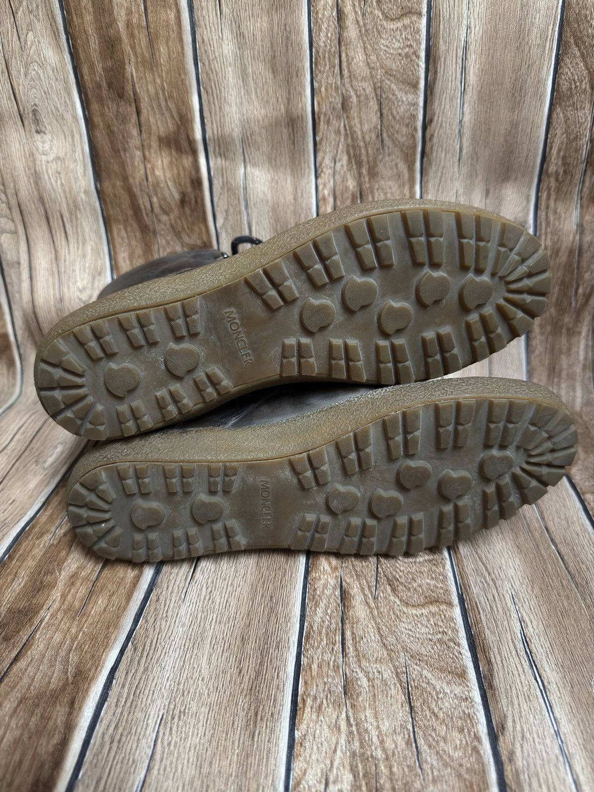 Moncler 🔥rare lace up hiking boots Size US 8 / EU 41 - 18 Thumbnail