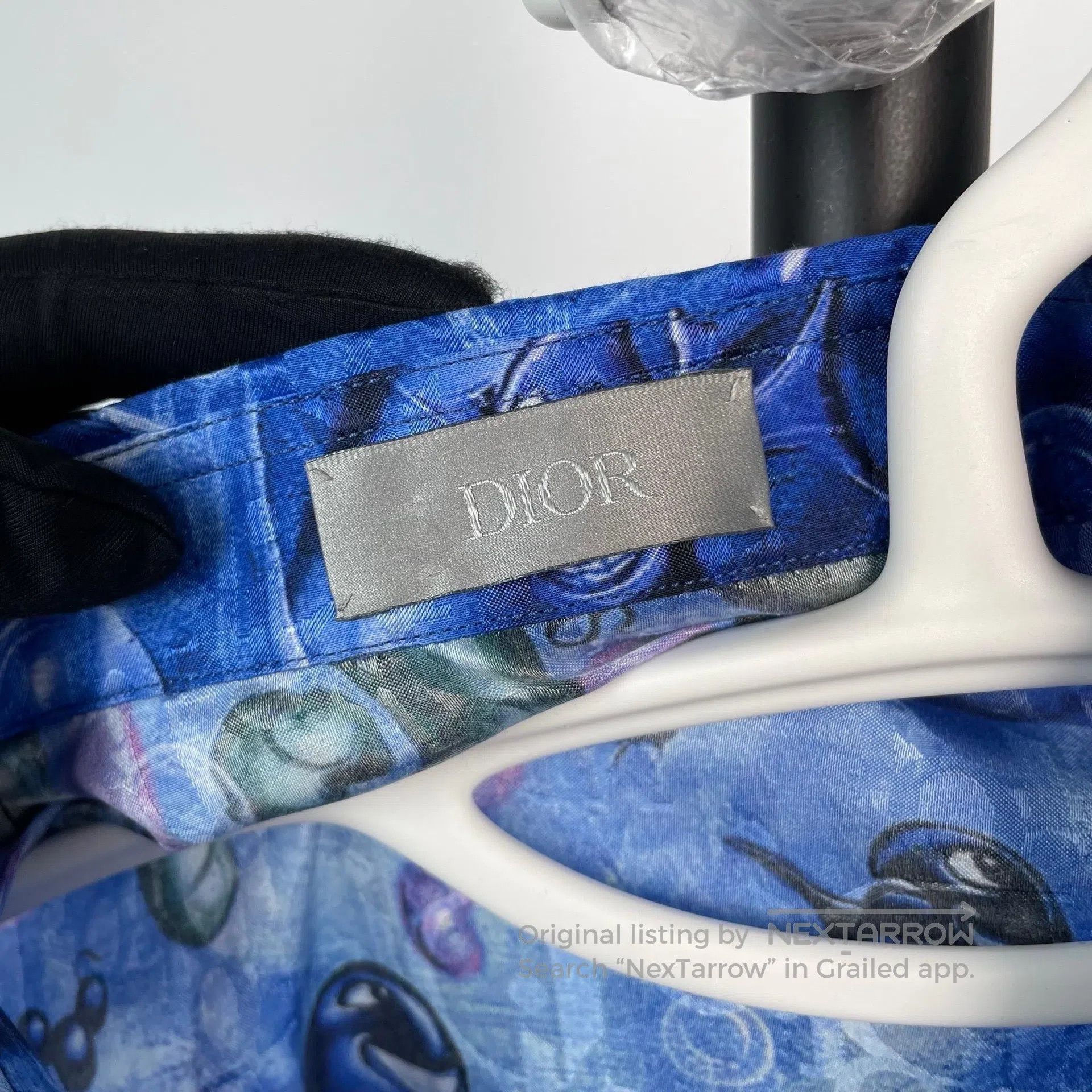 Dior Dior Underwater World Pattern Jacquard Short Sleeve Shirt| Size S / US 4 / IT 40 - 5 Thumbnail