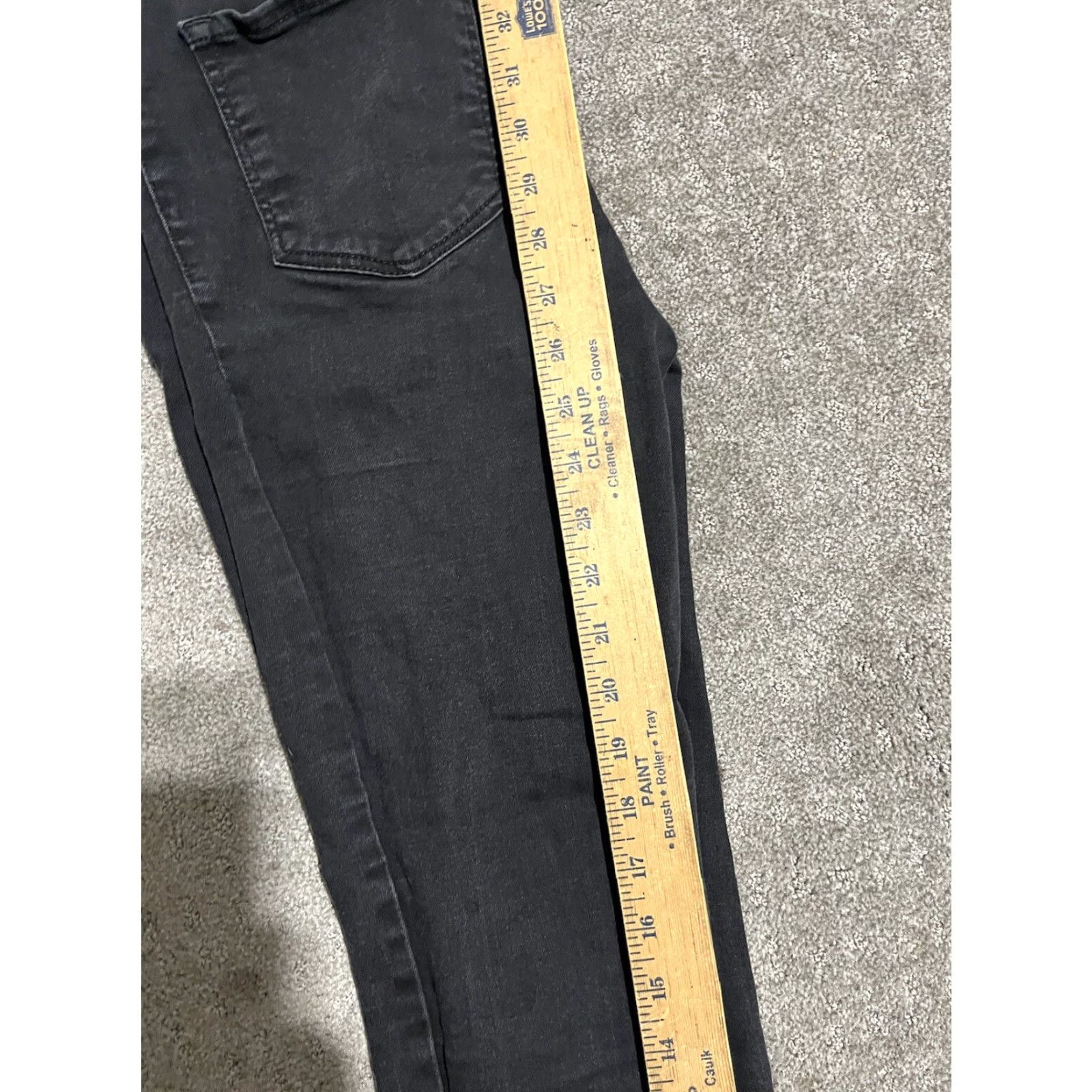 Loft VINTAGE LOFT PANTS Skinny Dress Pants Black 4 Regular Pull-On Women Size 4 Adult Womens Size 27" / US 4 / IT 40 - 7 Thumbnail