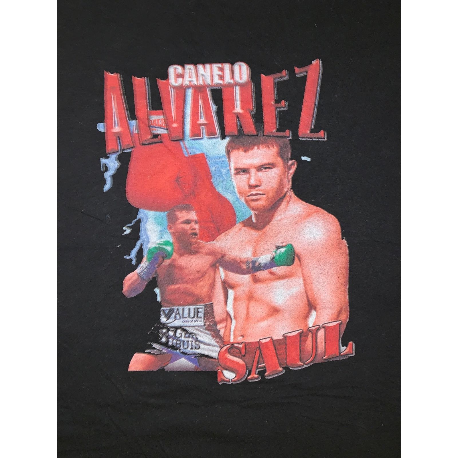 Gildan × Other Canelo Alvarez Rap Style Graphic T-Shirt Mens 2XL Size US XXL / EU 58 / 5 - 1 Thumbnail