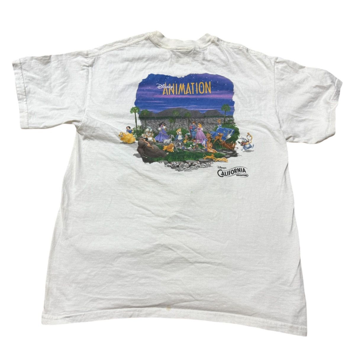 Other Vintage 2000s Disney Animation California Adventure T Shirt Size US L / EU 52-54 / 3 - 1 Thumbnail