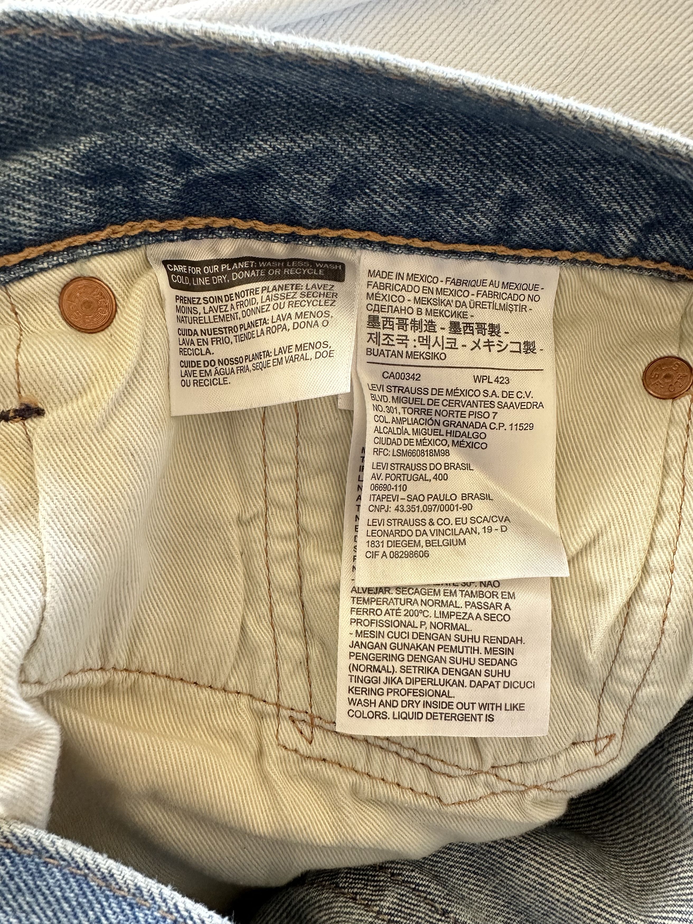 DENIM TEARS Denim Tears x Virgil Abloh Denim Size US 34 / EU 50 - 14 Thumbnail