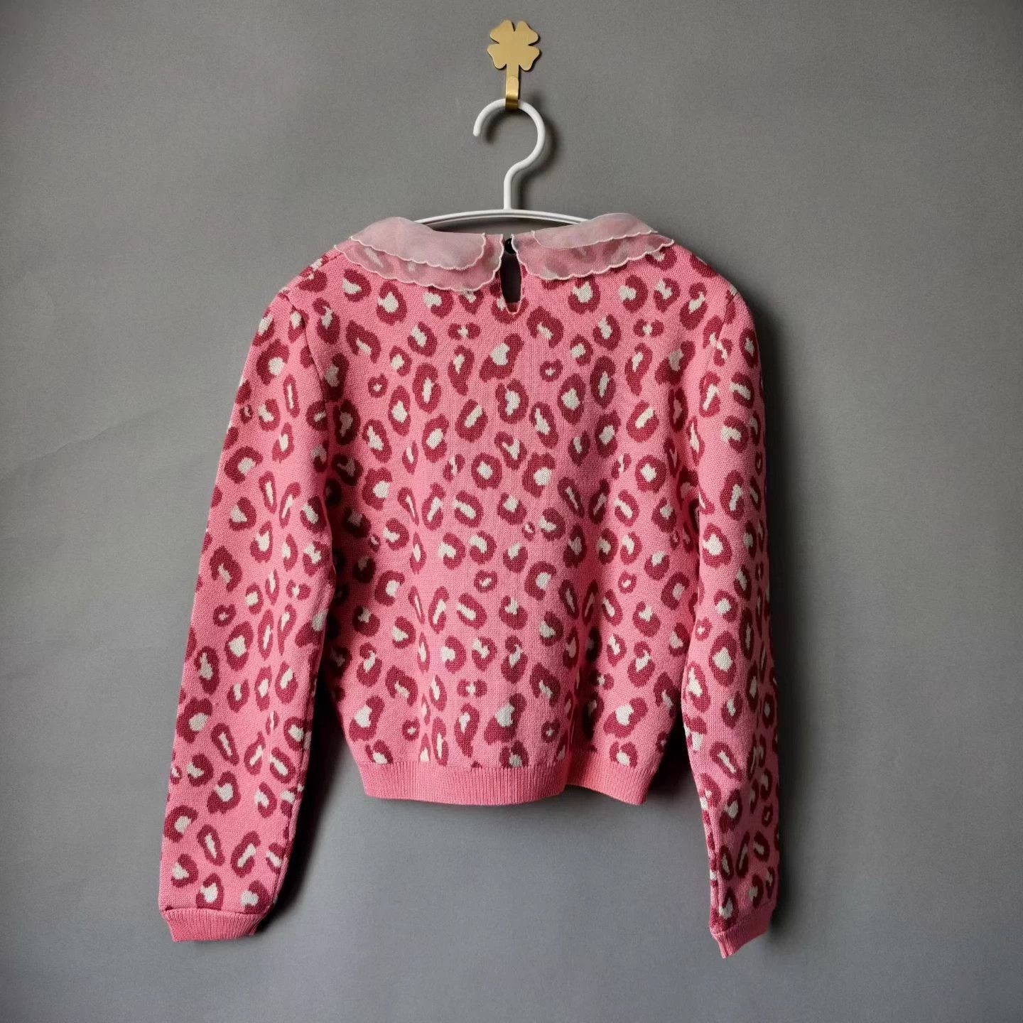 Miu Miu MIU MIU Wool Colorblock Bow Crew Longsleeve Sweater Size S / US 4 / IT 40 - 2 Thumbnail