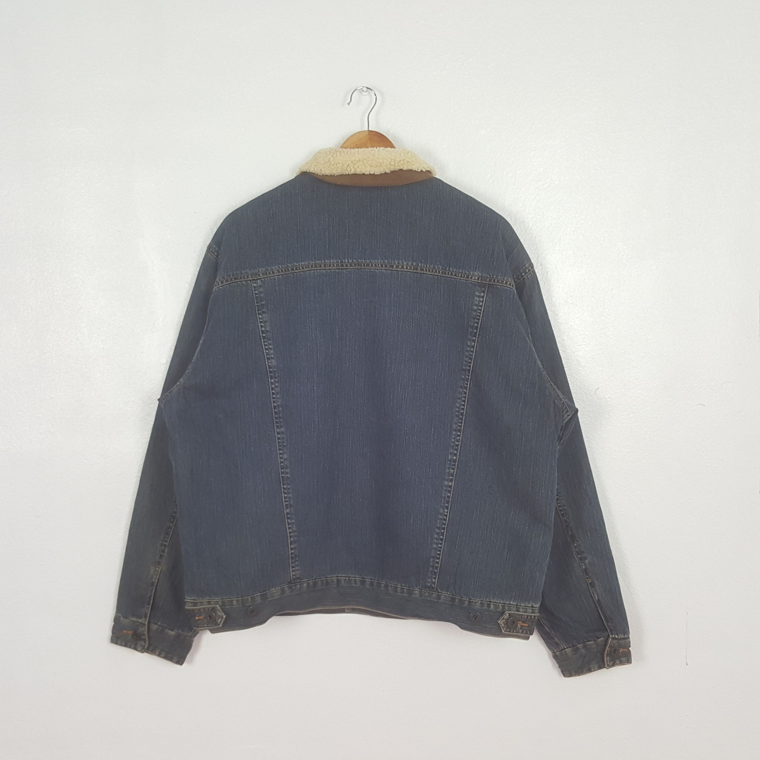 L.L. Bean Vintage LL Bean American Style Denim Jacket C317N18 Size US XL / EU 56 / 4 - 3 Thumbnail