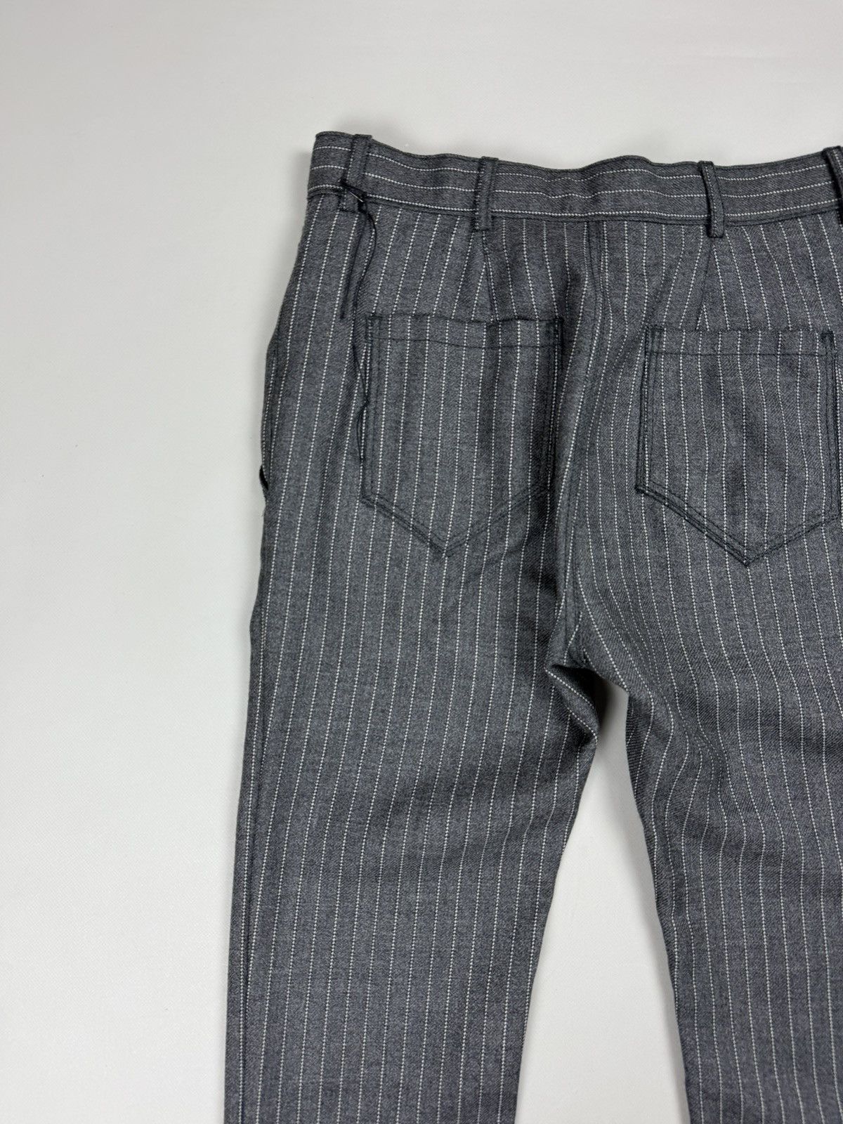 Haider Ackermann Haider Ackermann Ladies Striped Wool Dress Pants Trousers Size 25" / US 0 / IT 36 - 21 Thumbnail