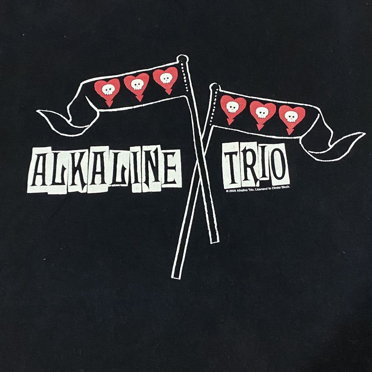 Band Tees × Vintage Vintage Y2K pop punk band alkaline trio Size US M / EU 48-50 / 2 - 2 Thumbnail