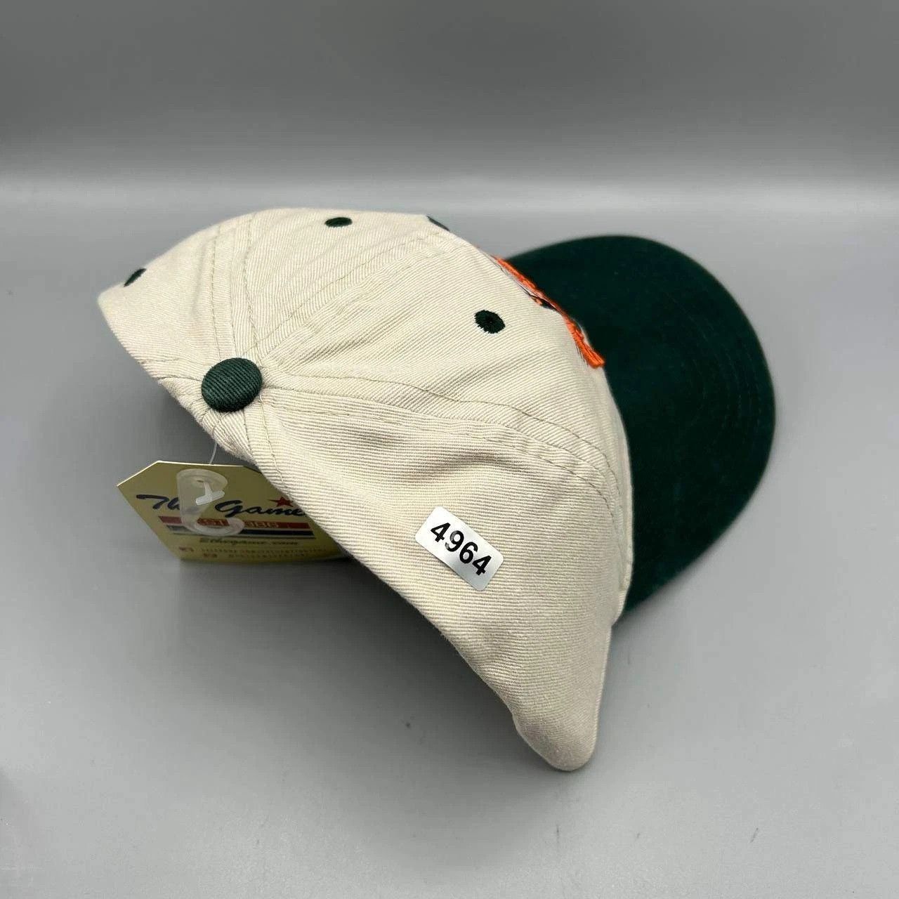 The Game Vintage Greensboro Grasshoppers Hat MiLB Strap Back Cotton Size ONE SIZE - 8 Thumbnail