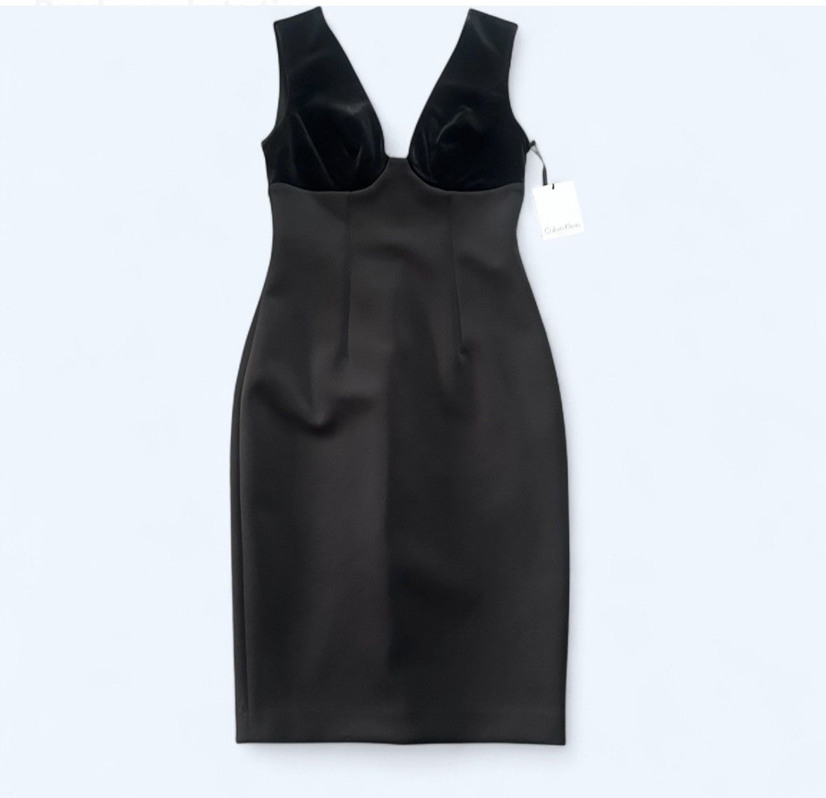 Calvin Klein NWT Calvin Klein Black Midi Dress Size Size 4 MSRP $134 Size S / US 4 / IT 40 - 1 Thumbnail