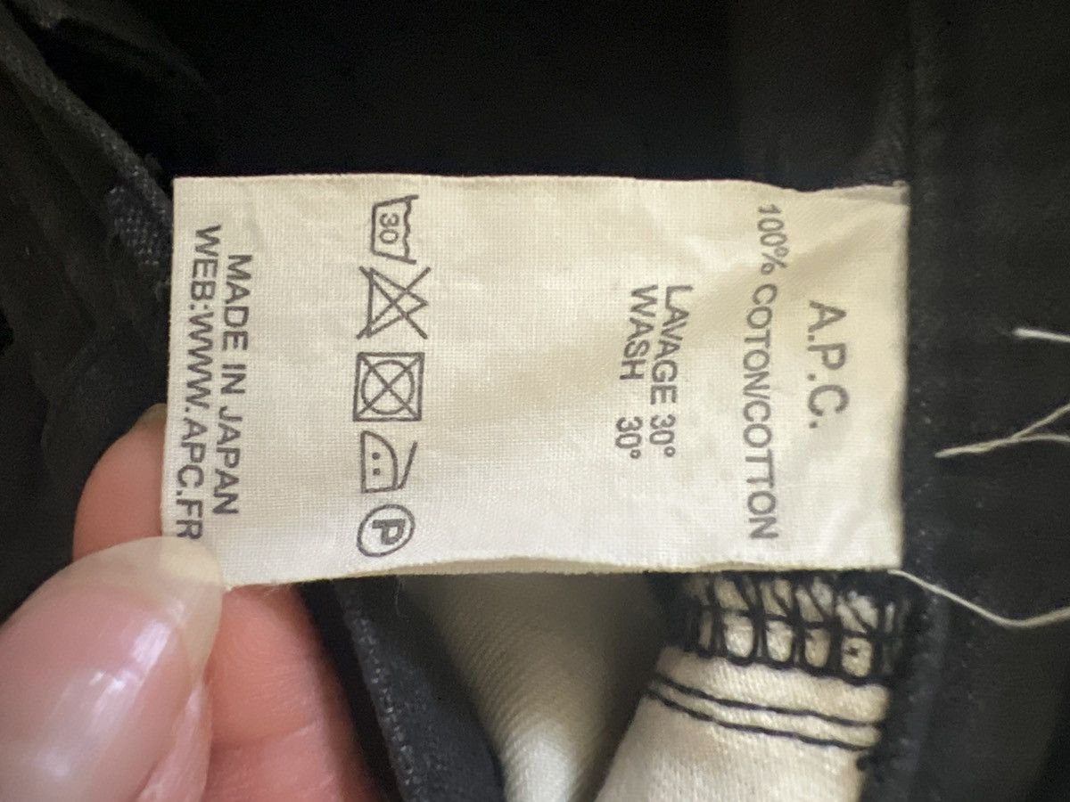 A.P.C. APC Black Jeans Size 29" - 3 Thumbnail