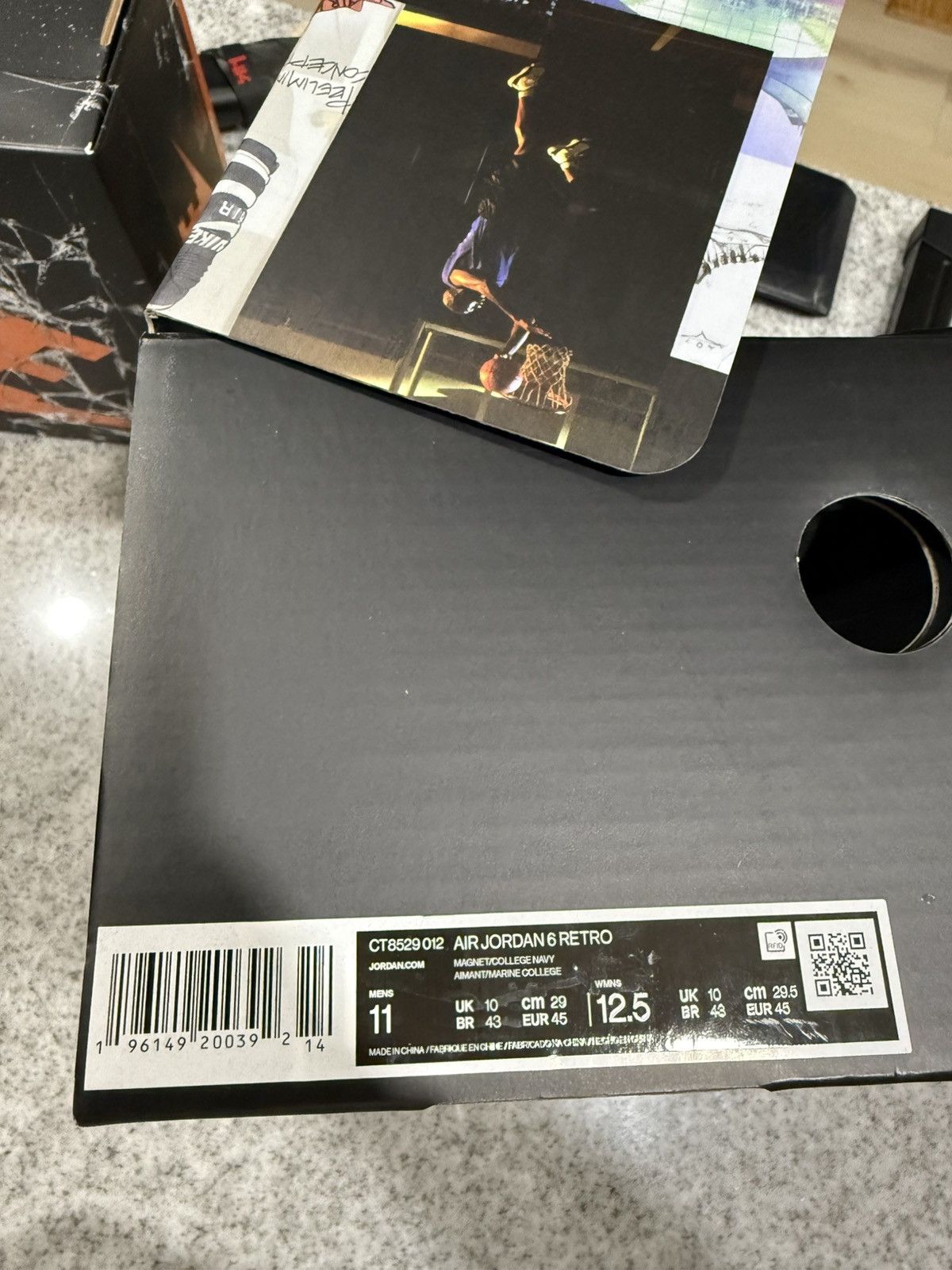Jordan Brand Air jordan 6 retro georgetown Size US 11 / EU 44 - 8 Thumbnail