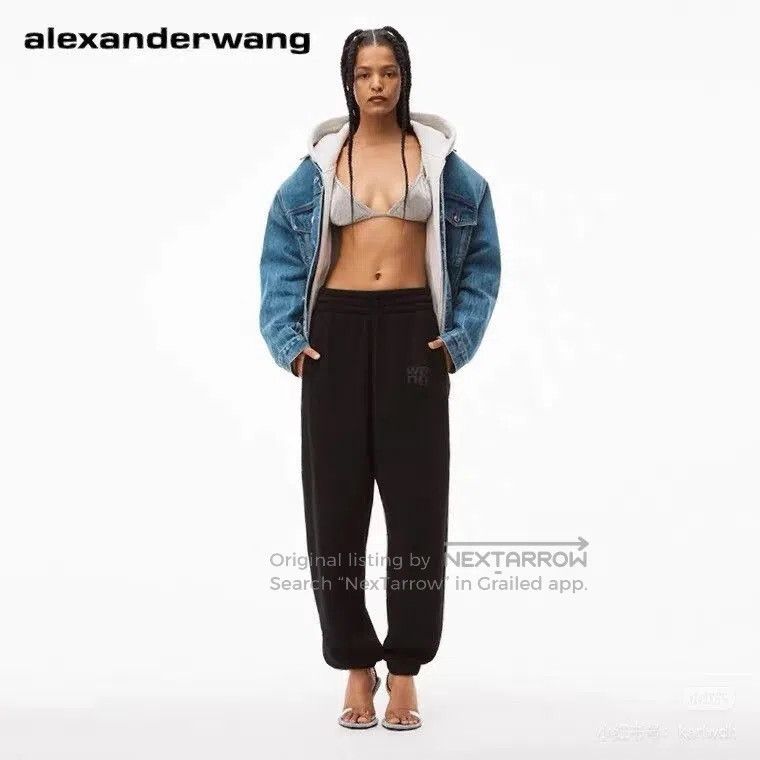 Alexander Wang Alexander Wang Black Sweatpants. Size 22" - 9 Thumbnail