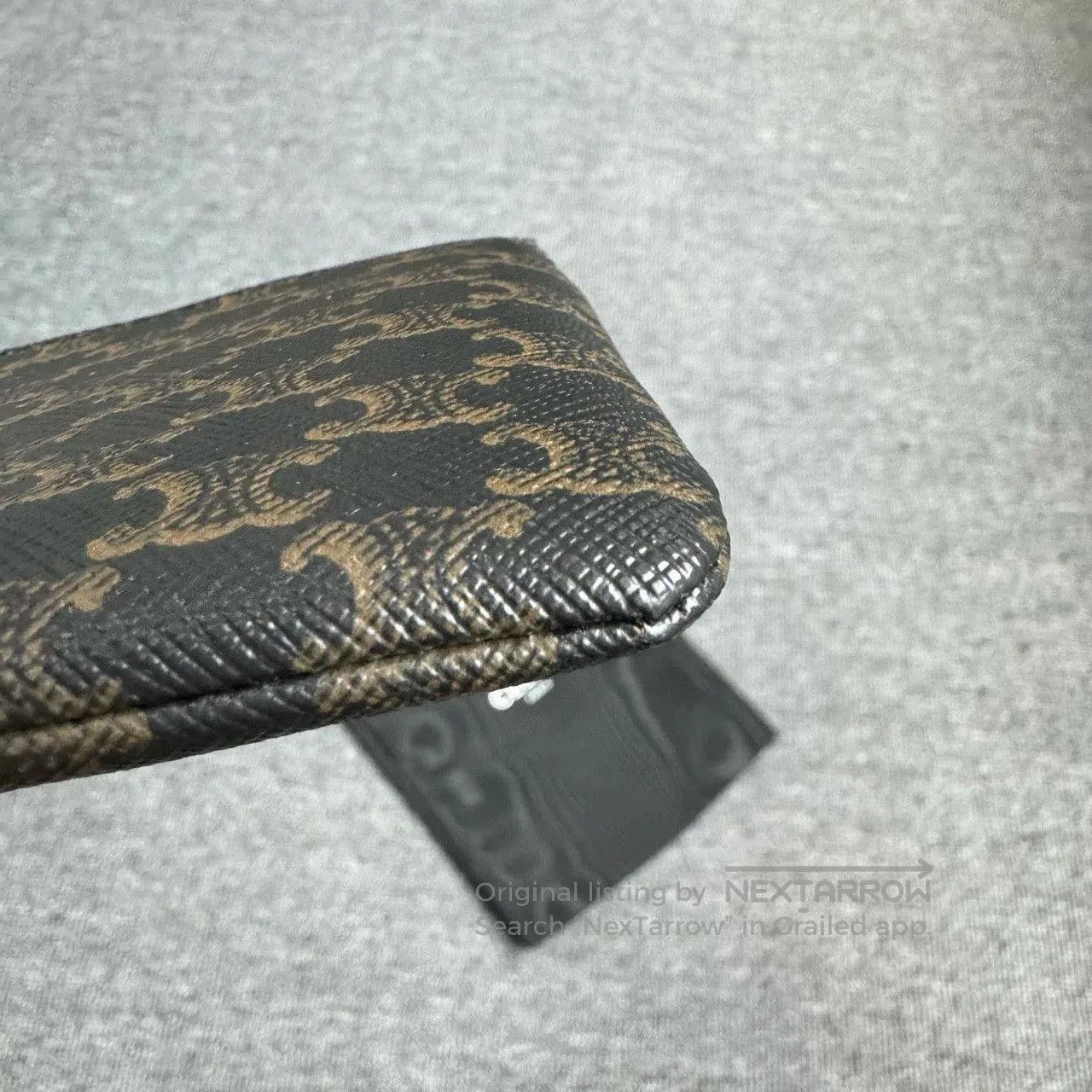 Celine Celine Triomphe Monogram Coin Purse. Size ONE SIZE - 5 Thumbnail