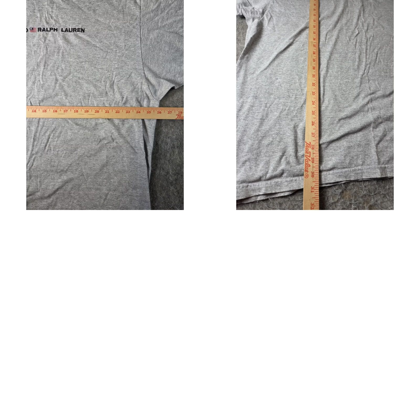 Polo Ralph Lauren VINTAGE Polo Ralph Lauren T-Shirt Size XL USA Gray 90s Distressed Size US XL / EU 56 / 4 - 8 Thumbnail