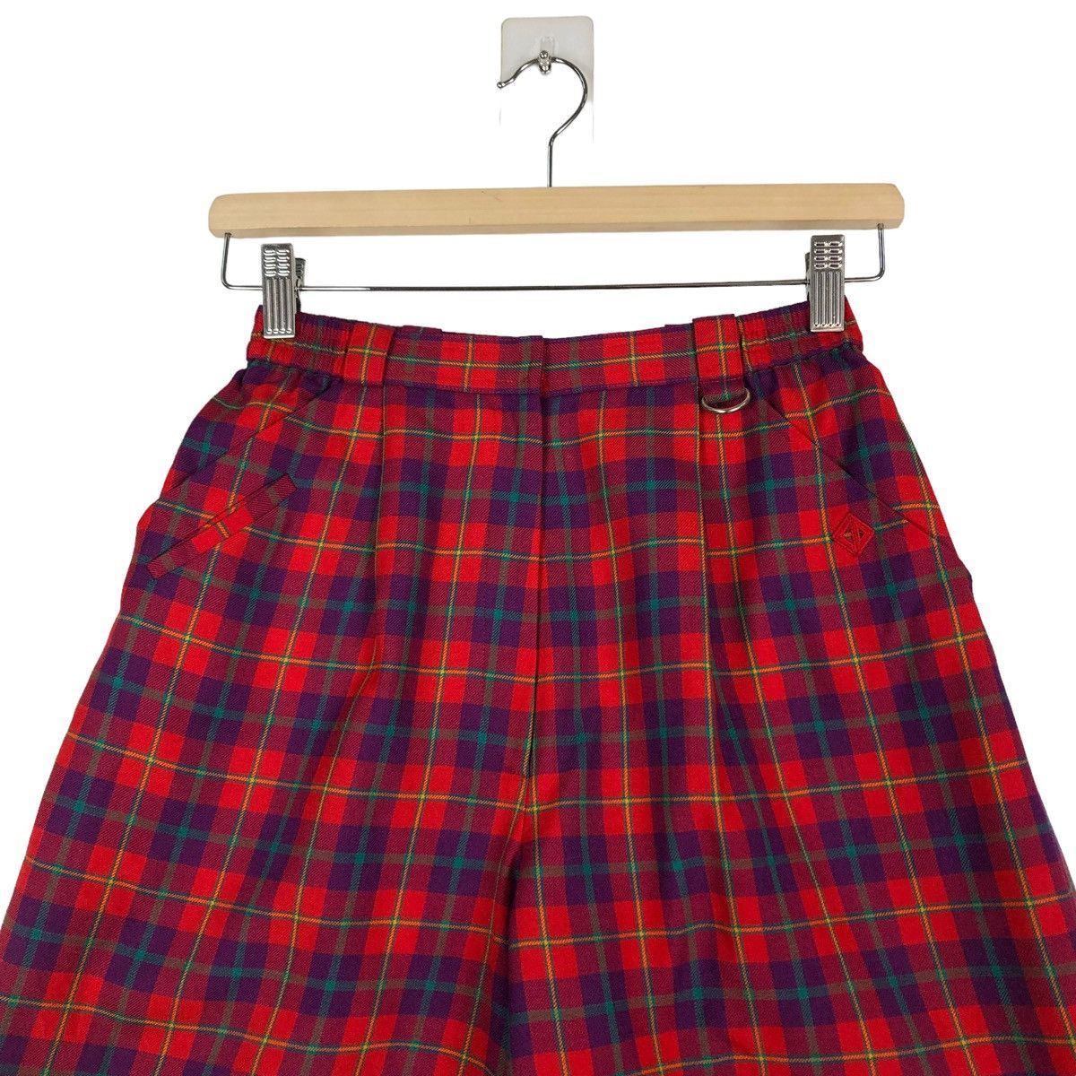 Christian Dior Monsieur 🔥VINTAGE CHRISTIAN DIOR SPORTS oW2117 TARTAN DESIGN PANTS Size US 26 / EU 42 - 3 Thumbnail