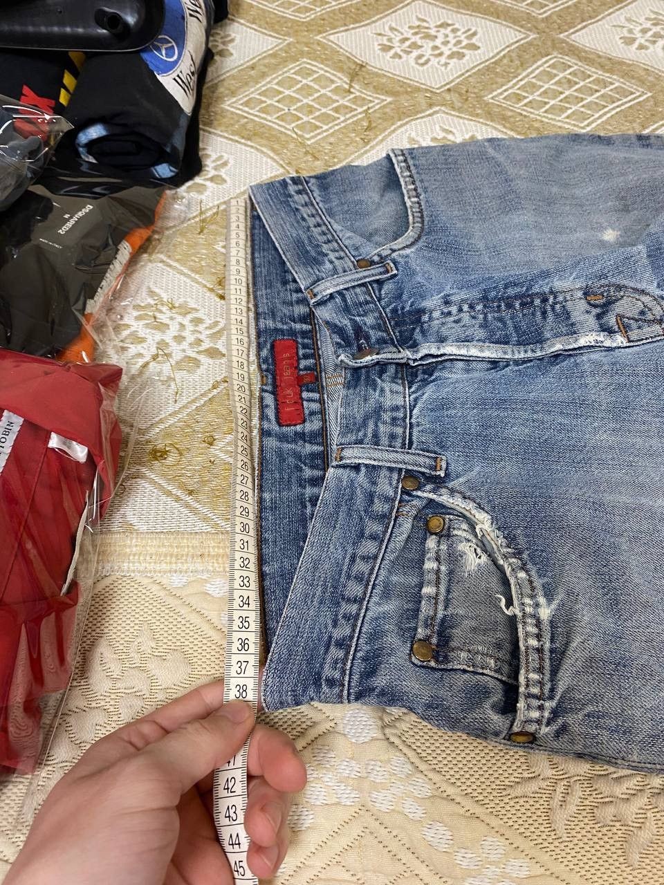 FCUK × French Connection 🔥 FCUK French Connection Distressed Denim Pants Jeans Y2K Size US 32 / EU 48 - 11 Thumbnail