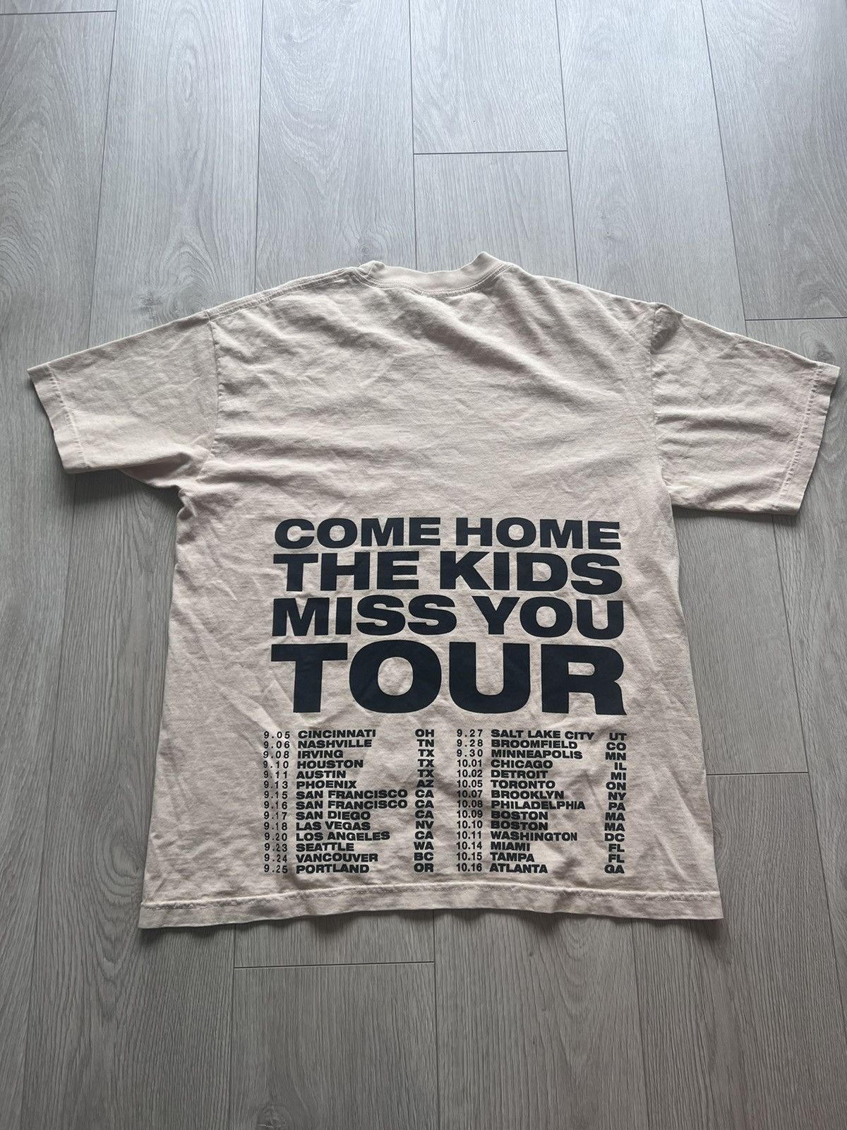 Rap Tees × Vintage Jack Harlow Come Home The Kids Miss you Tour T Shirt Rap Size US M / EU 48-50 / 2 - 4 Thumbnail