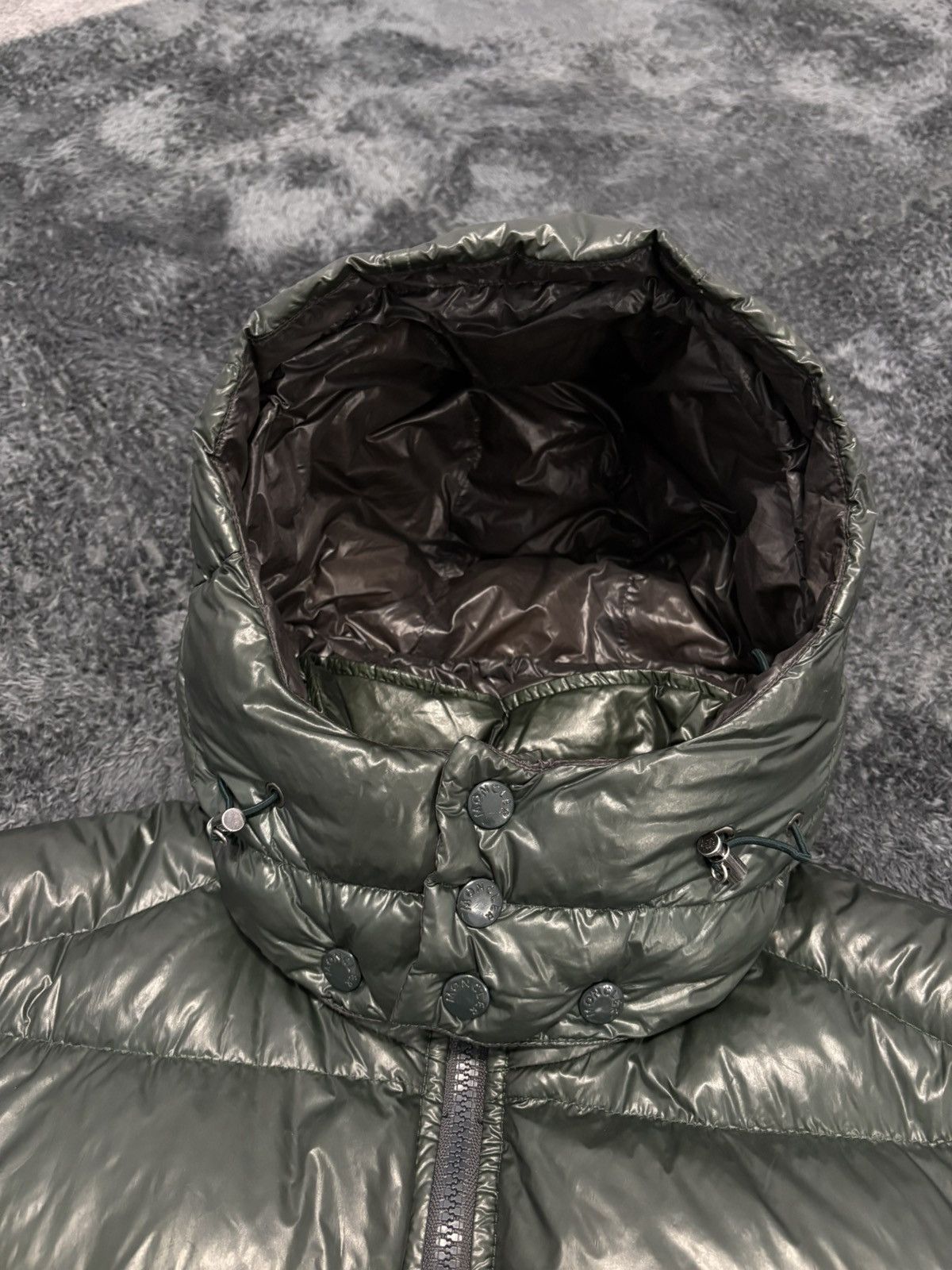 Moncler Moncler Zin Giubotto Down Jacket Rare Green Color Size US S / EU 44-46 / 1 - 10 Thumbnail