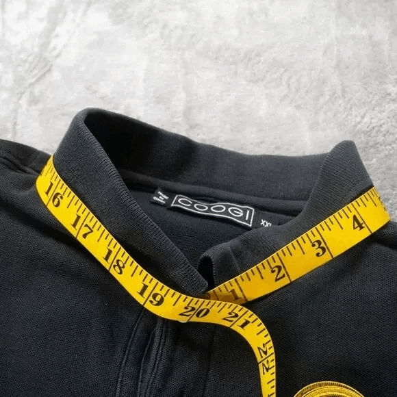 Coogi Vintage COOGI Men 2XL XXL Black Logo Polo Short Sleeve Shirt Size US XXL / EU 58 / 5 - 3 Thumbnail
