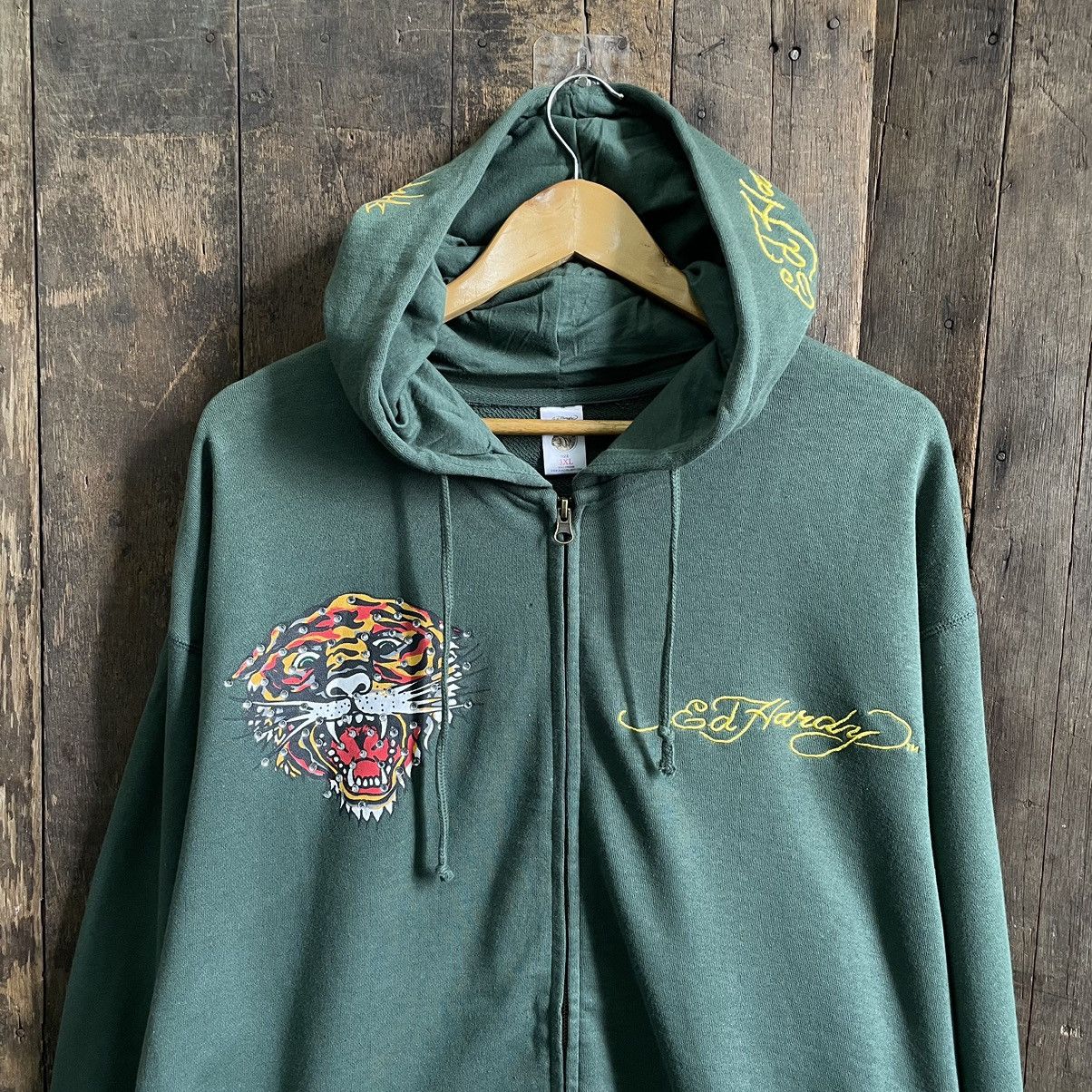 Christian Audigier Ed Hardy Hoodie Size US XXL / EU 58 / 5 - 4 Thumbnail