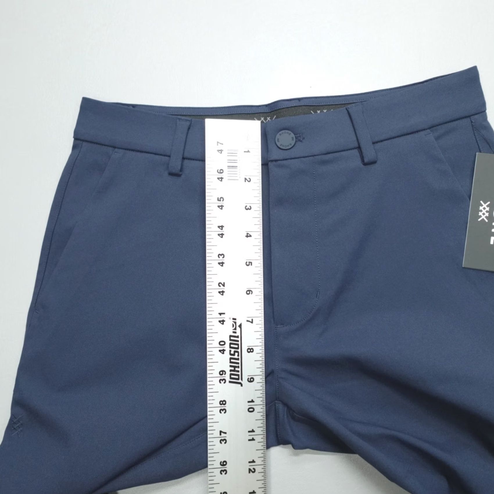 Rhone Rhone Gotham Slim Fit Stretch Pants Men’s 28x32 Navy DWR Twill Woven 58 Size US 28 / EU 44 - 5 Thumbnail