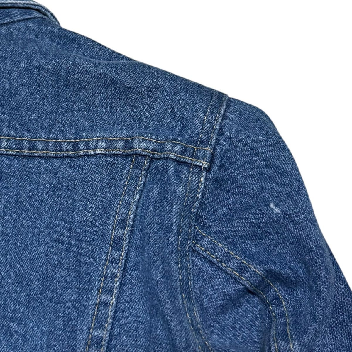 Lee 80s Ms. Lee Union Made Denim Jean Jacket Women's 11/12 Size S / US 4 / IT 40 - 5 Thumbnail